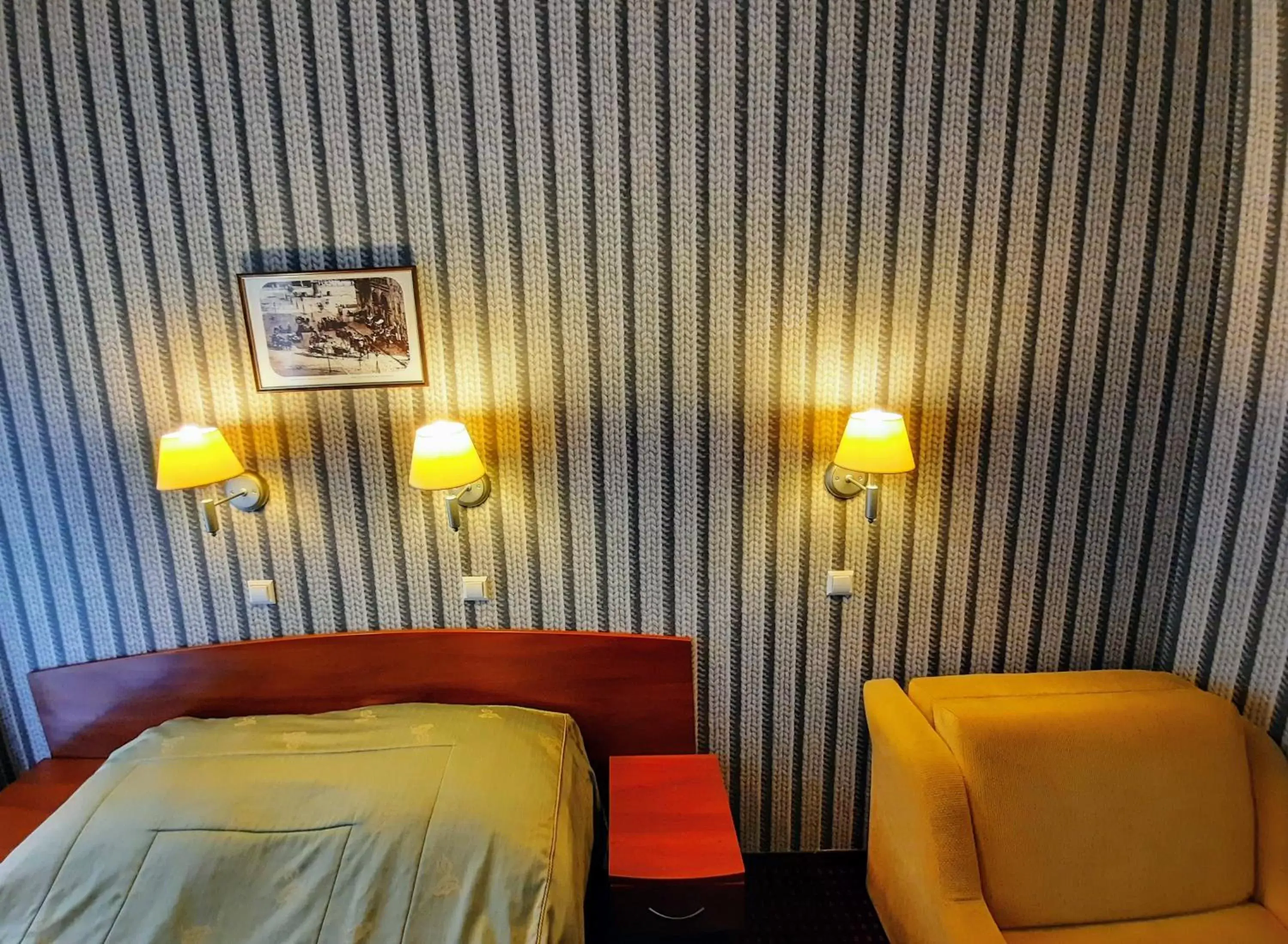 Bed in Aneks Hotelu Kazimierz Bed in Aneks Hotelu Kazimierz