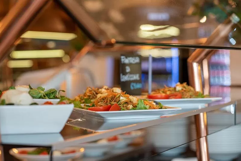 Food close-up in Hotel Europa