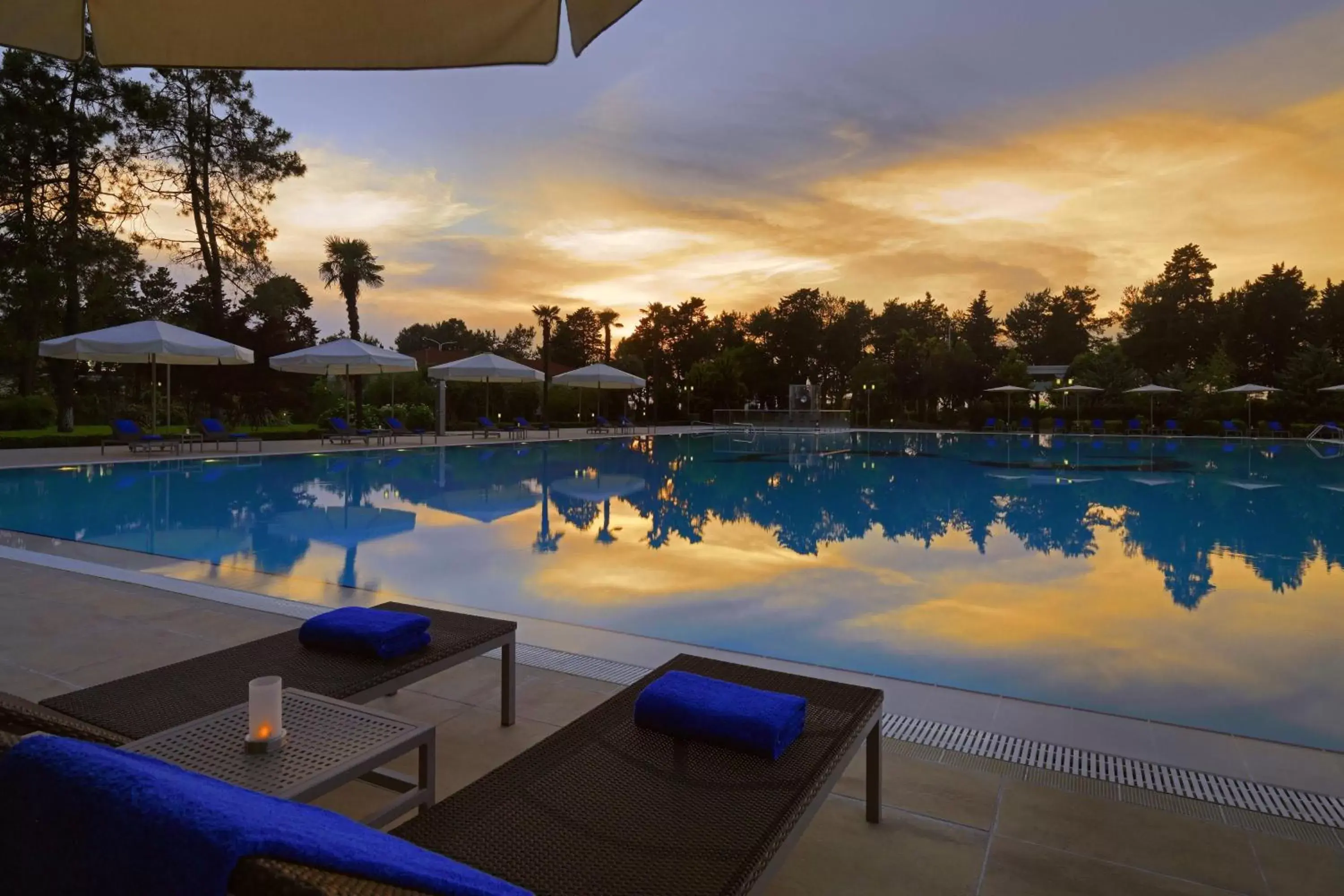 Swimming Pool in Sheraton Batumi Hotel