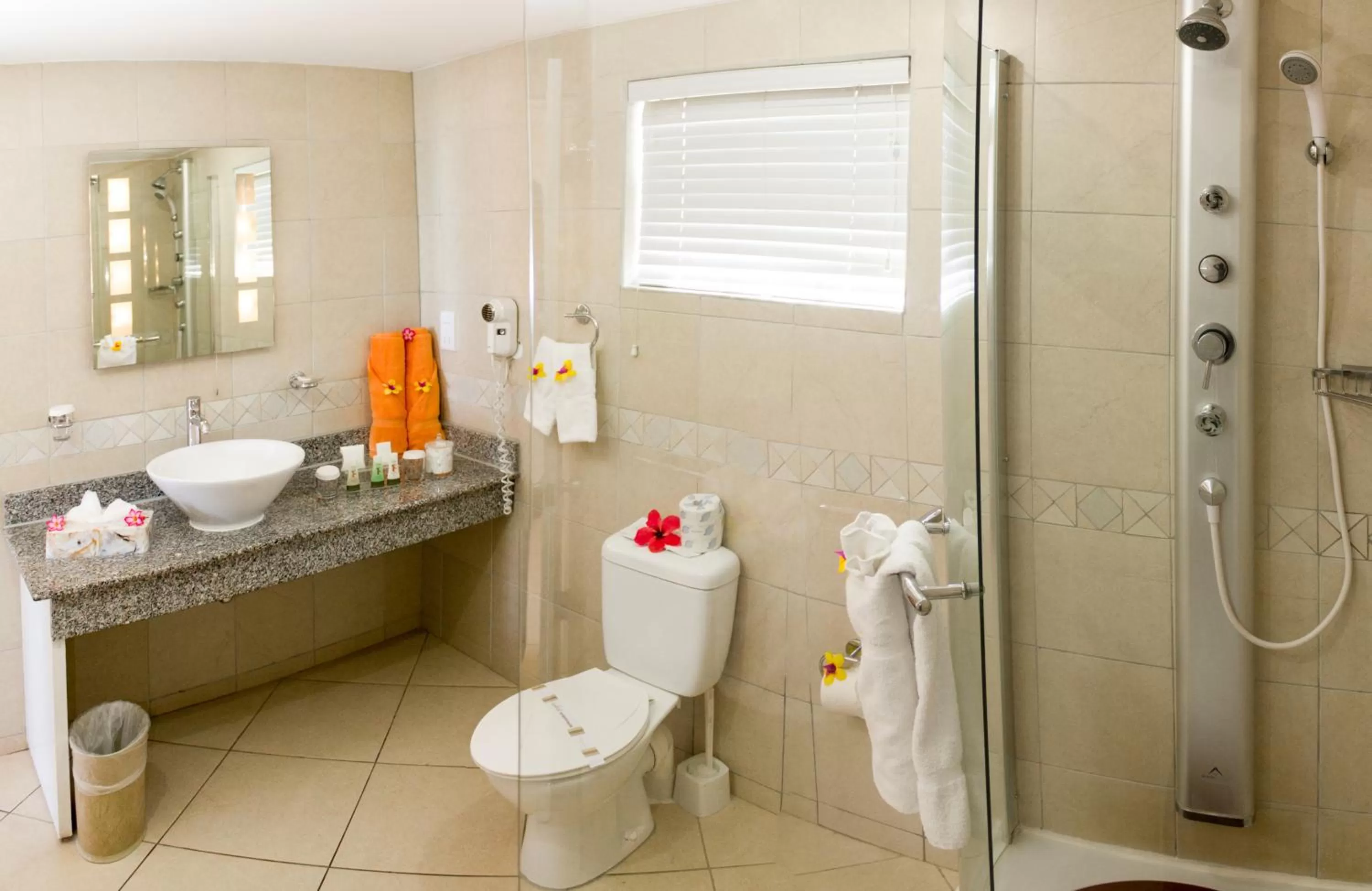 Bathroom in Bay Gardens Beach Resort & Spa