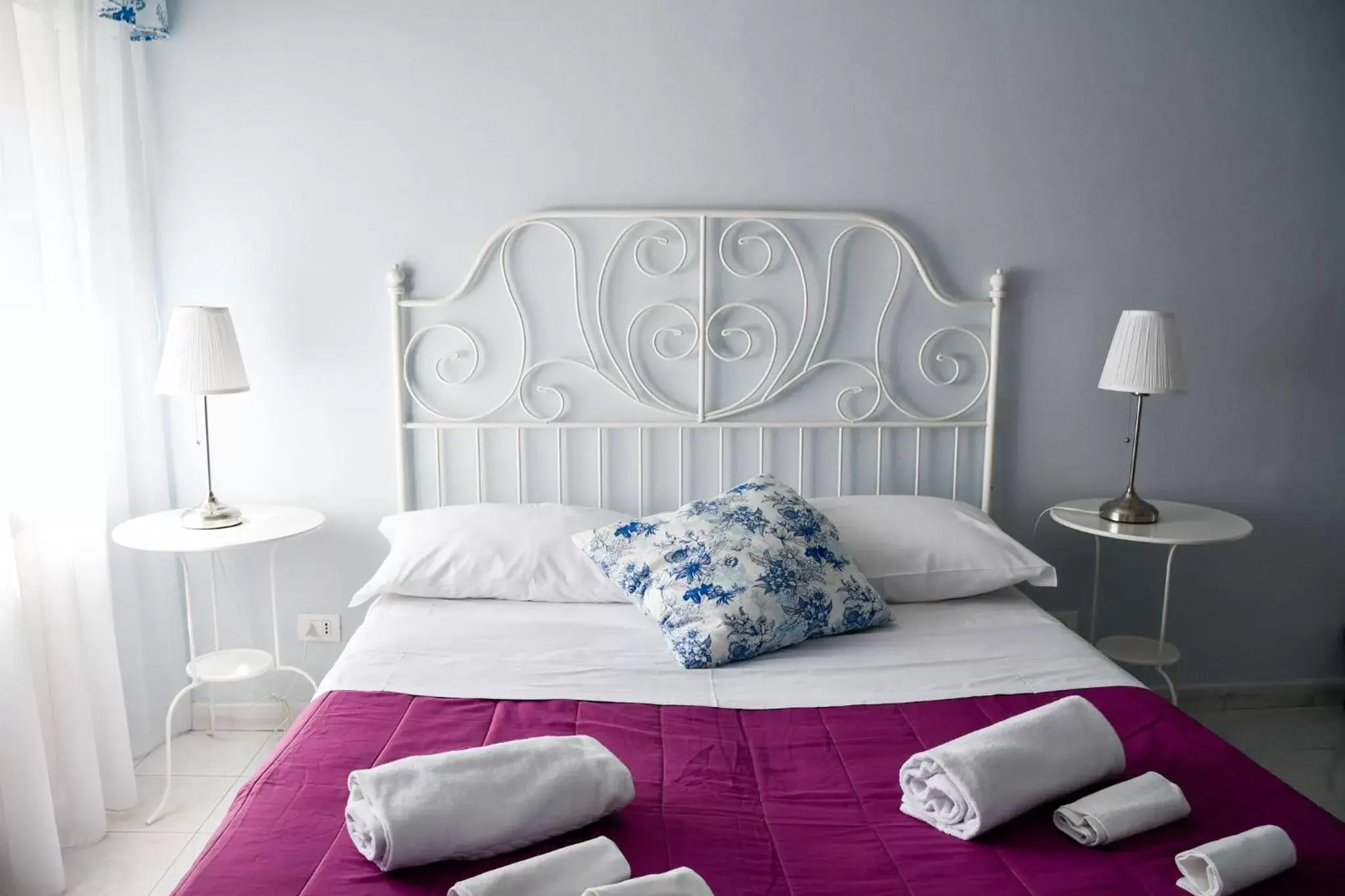 Bed in Villa Nadira