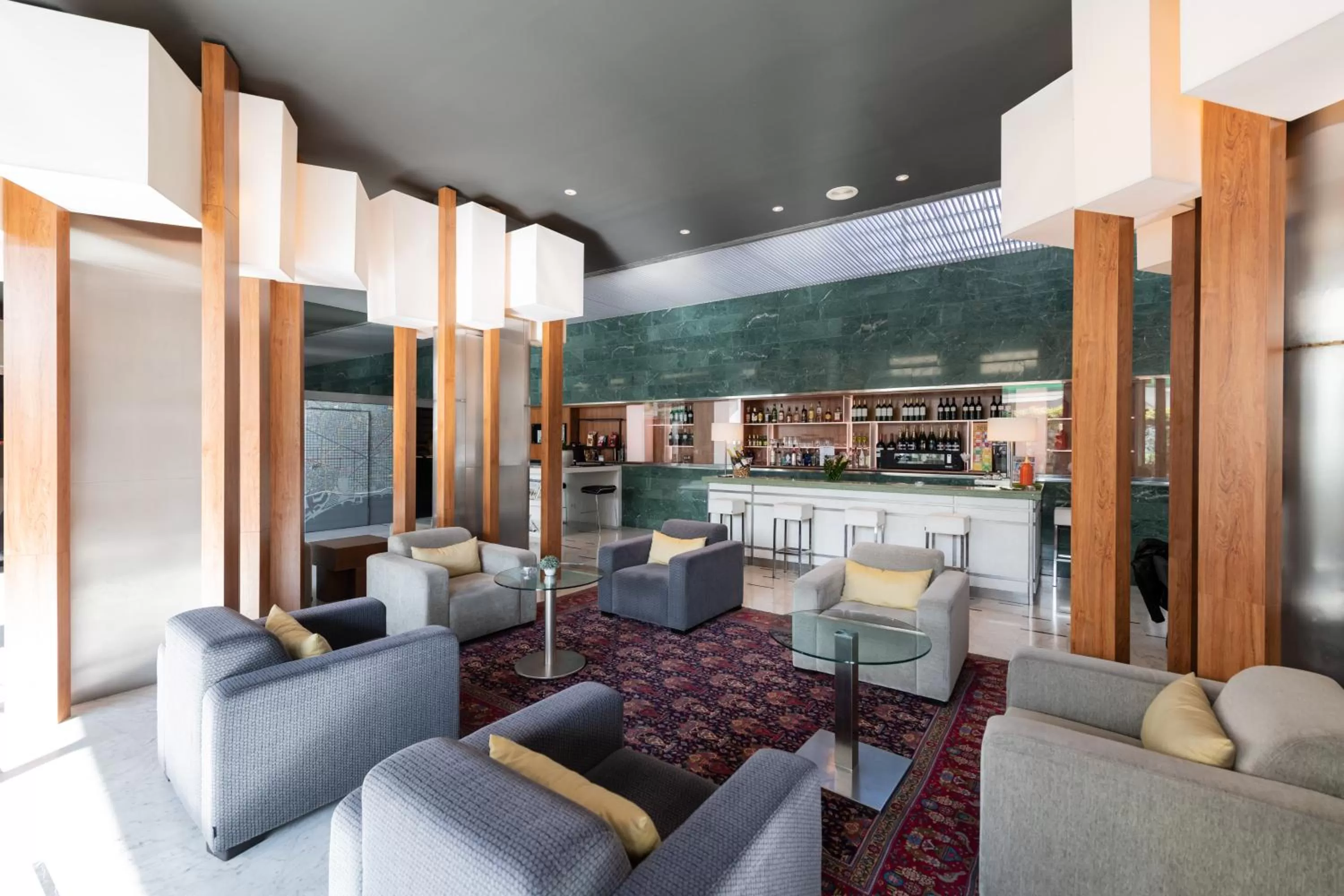 Lobby or reception in Aparthotel Atenea Barcelona