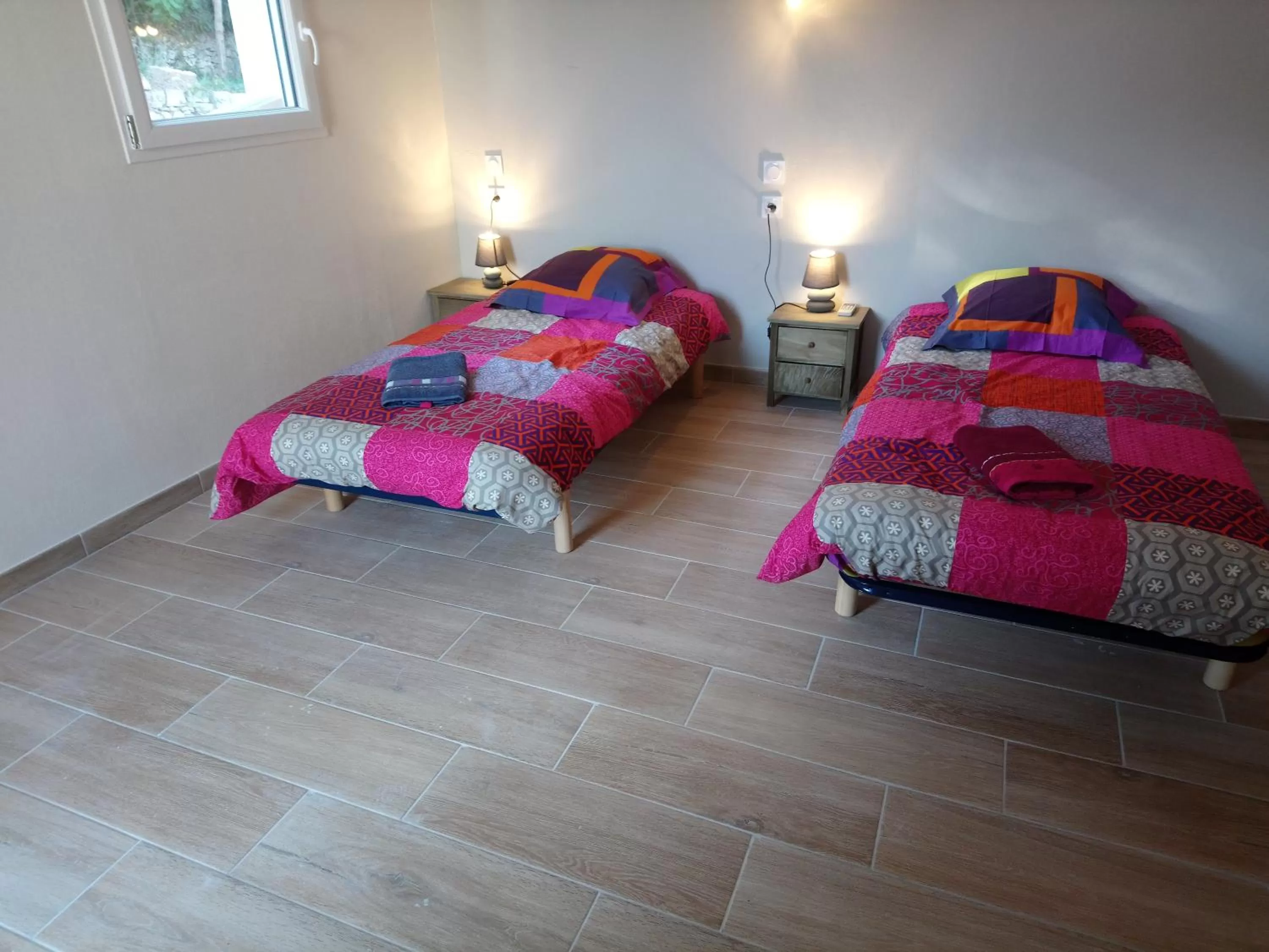 Bed in L'Auberge du Mazet