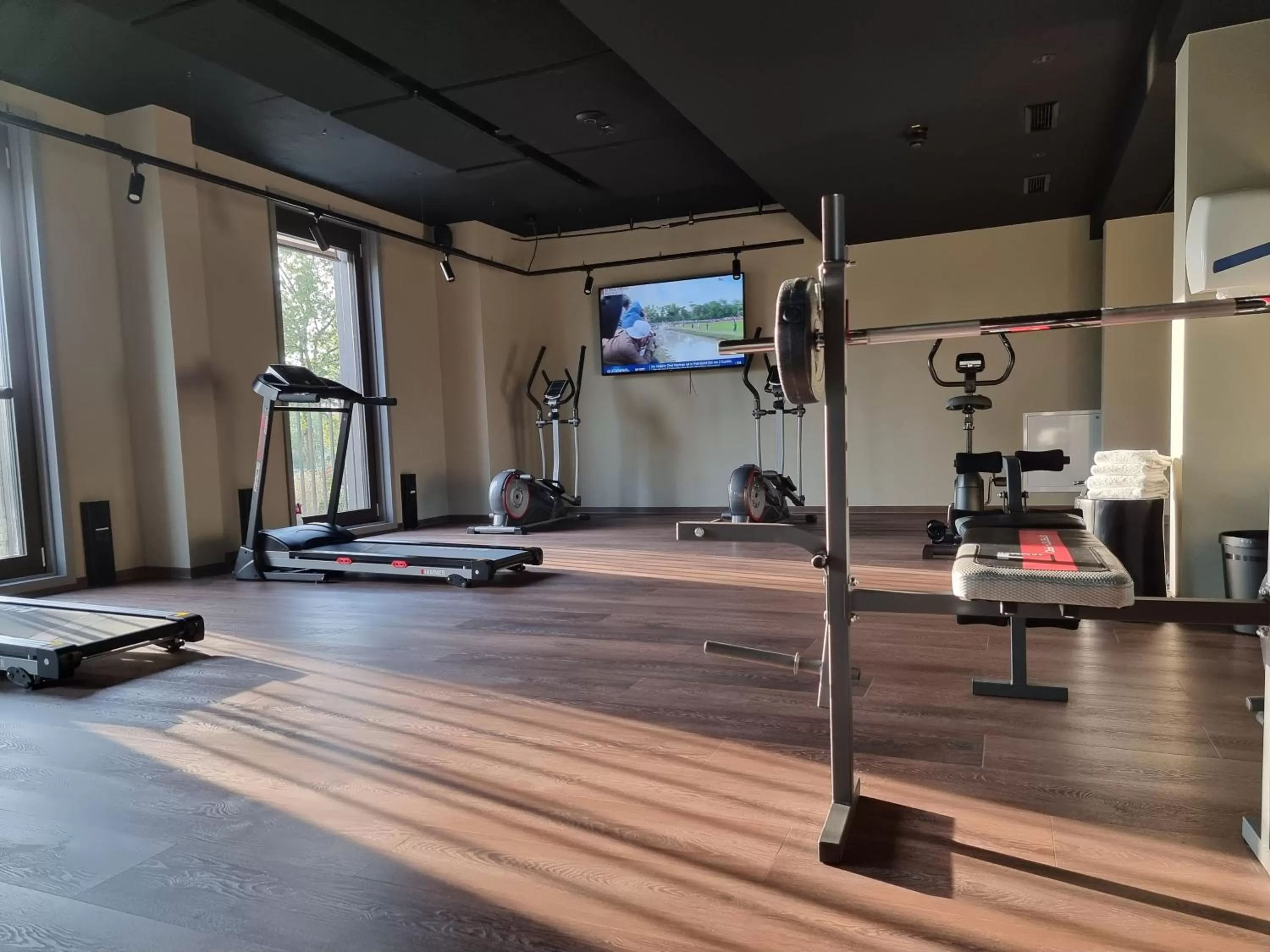 Fitness centre/facilities in FreshSuites & Bar