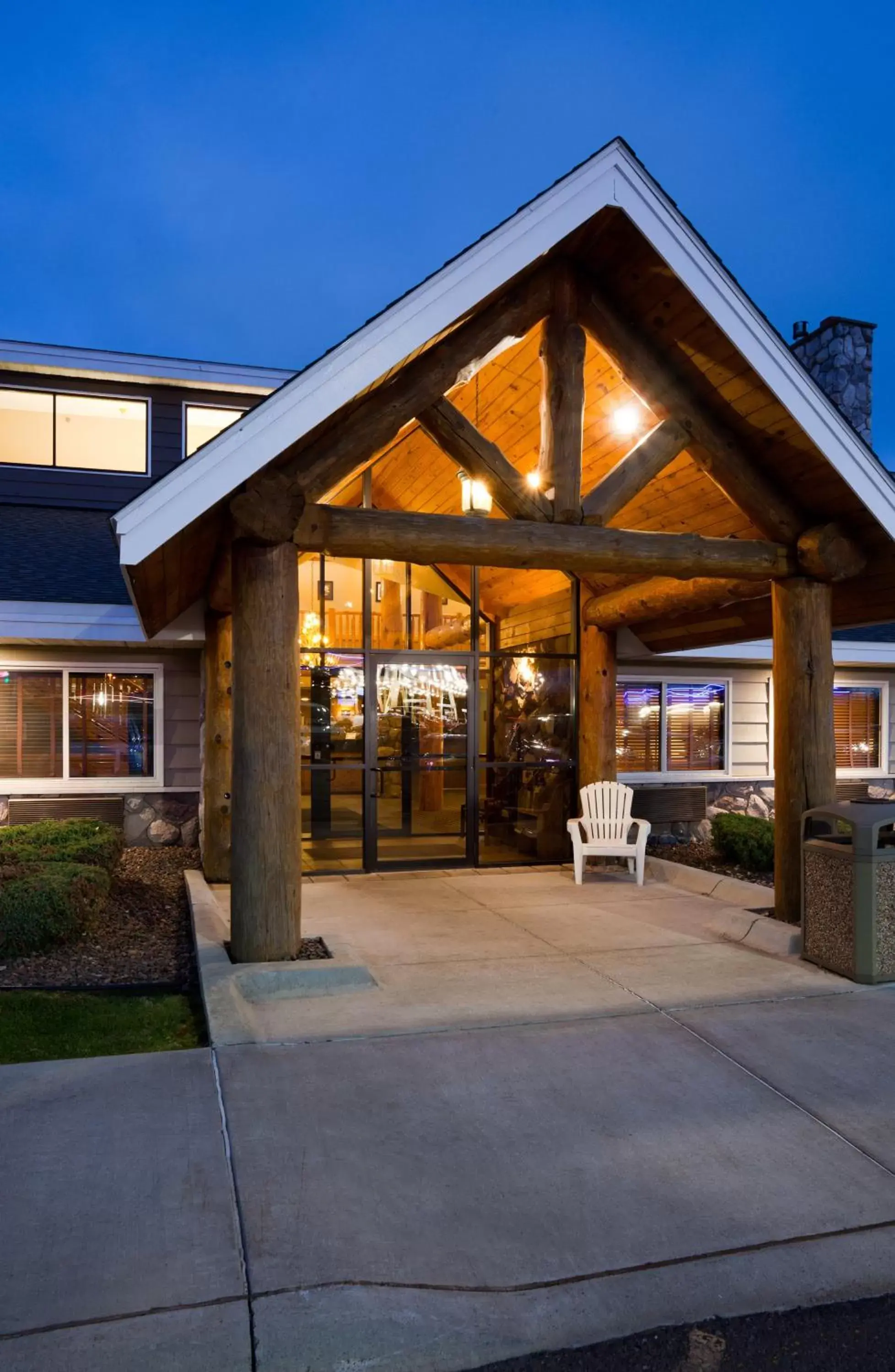 Facade/entrance, Property Building in AmericInn by Wyndham Two Harbors Near Lake Superior