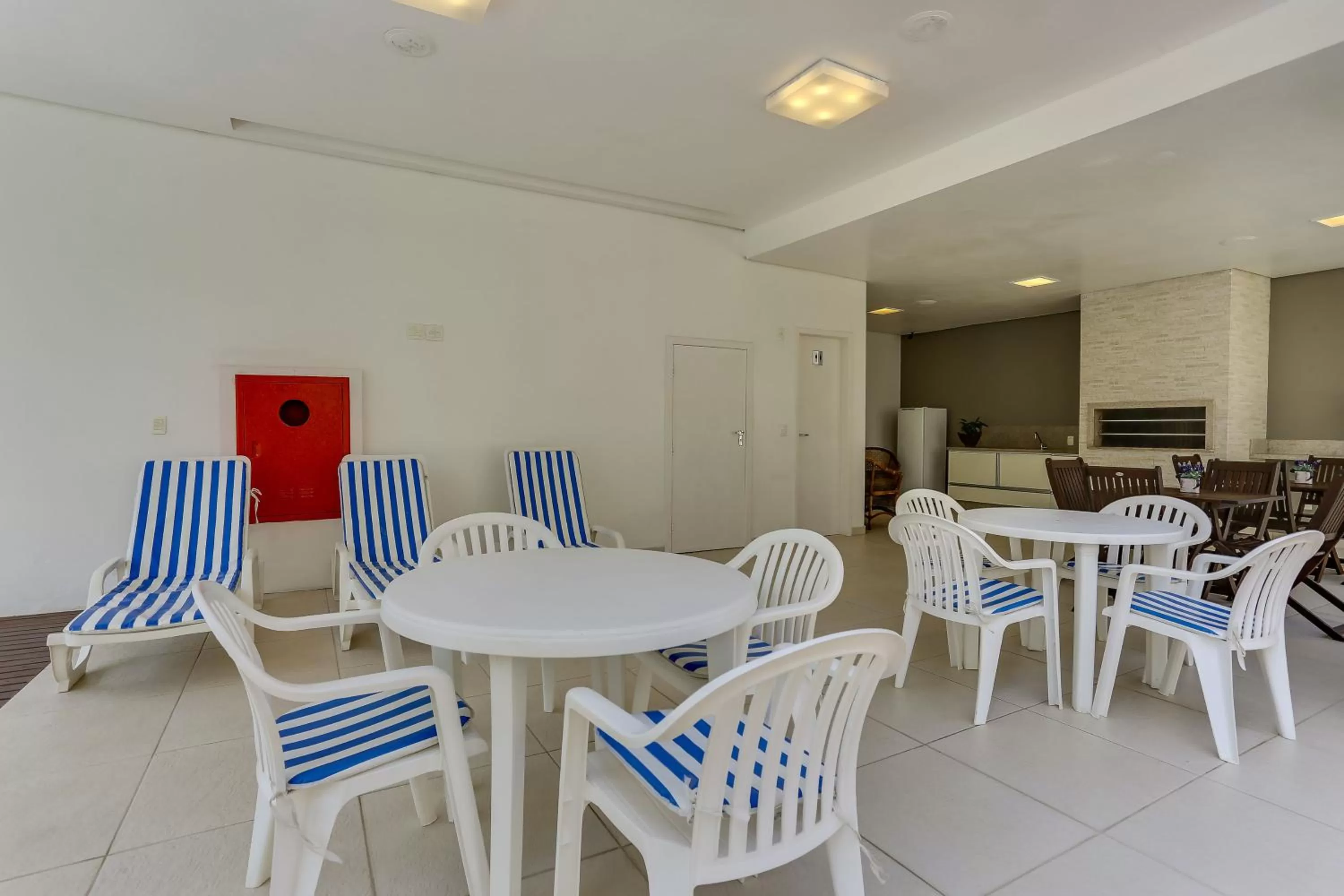 Seating area in Pousada Atlantique