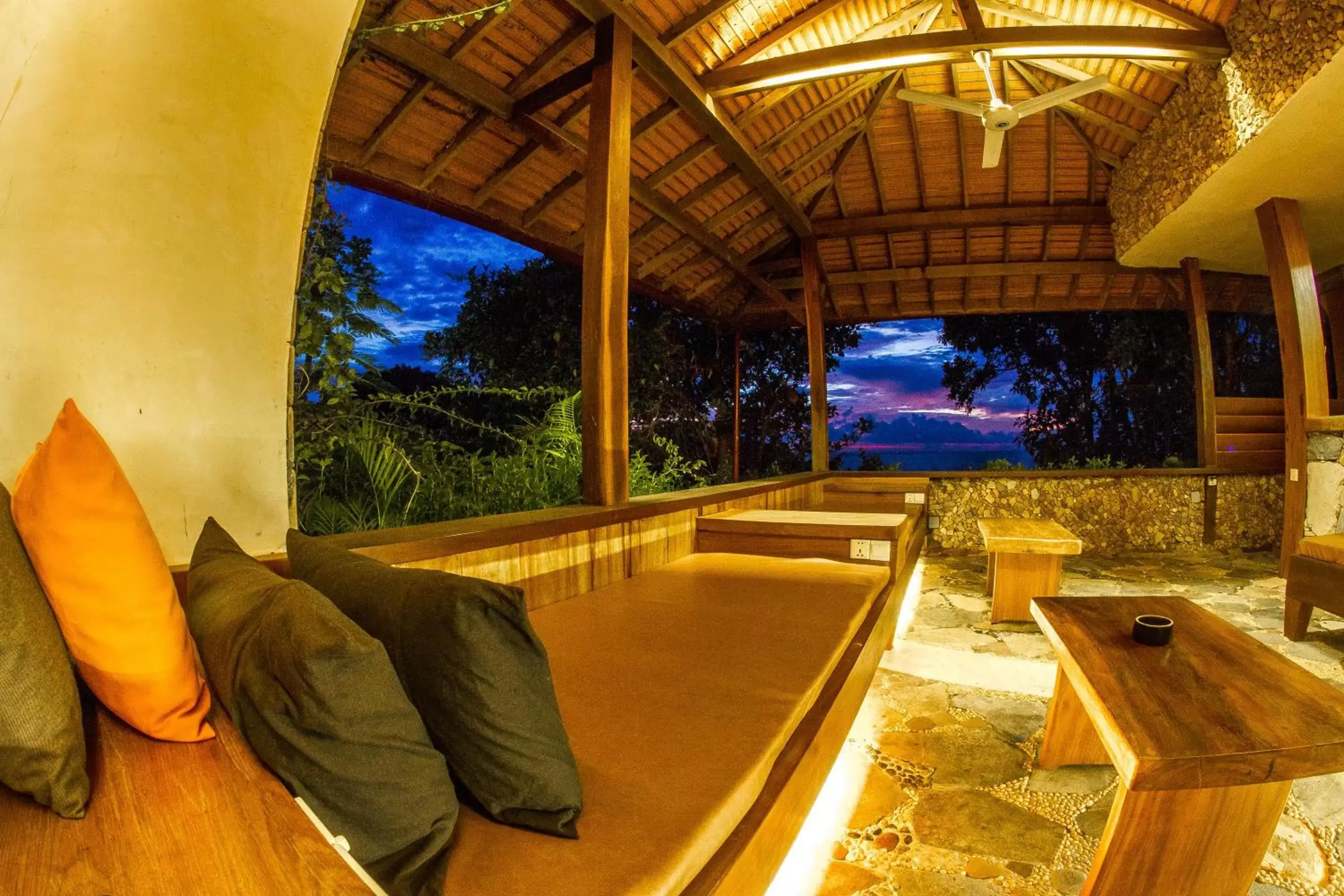 Seating area in Veranda Natural Resort