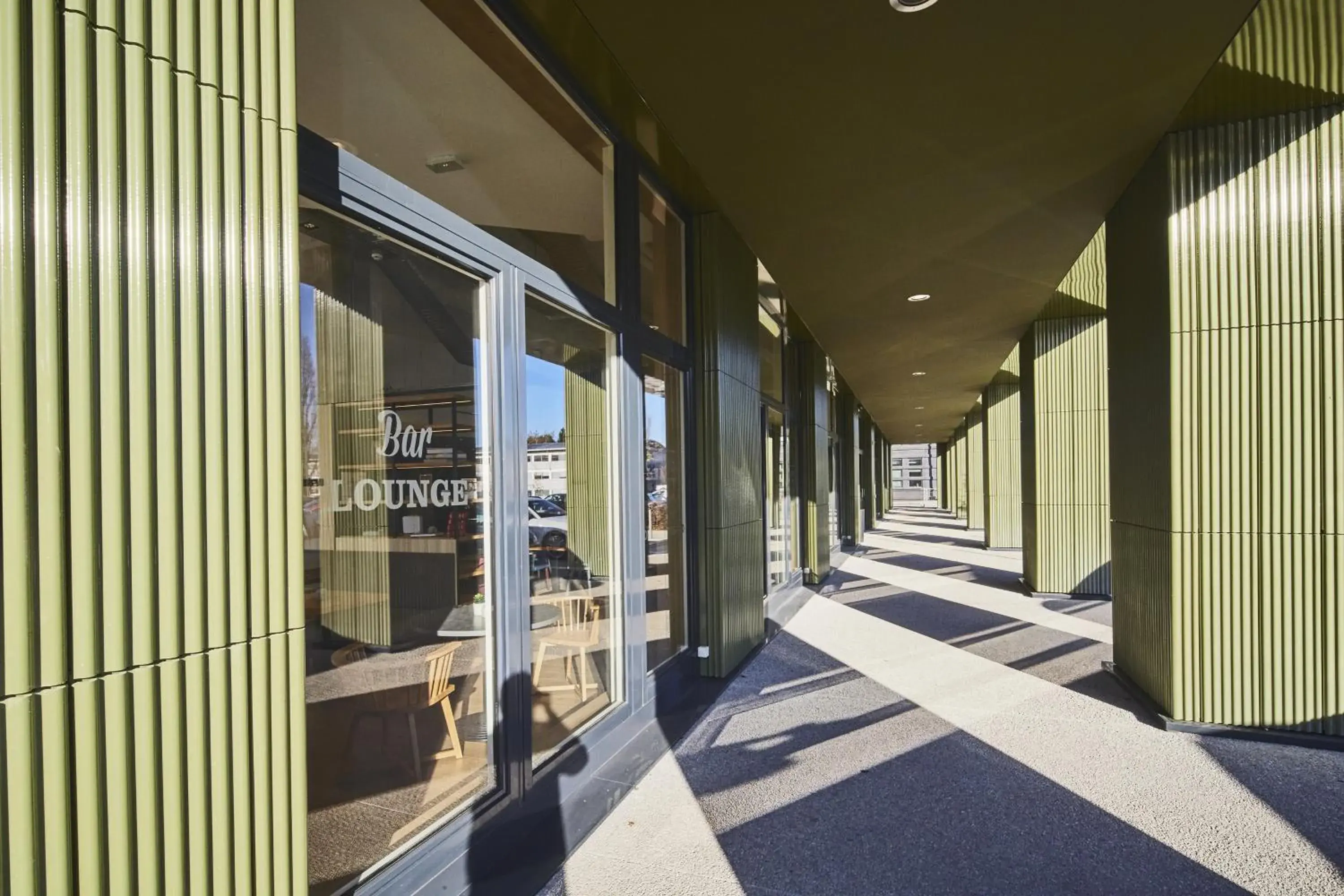 Facade/entrance in Campanile PRIME - Paris Saclay Facade/entrance in Campanile PRIME - Paris Saclay