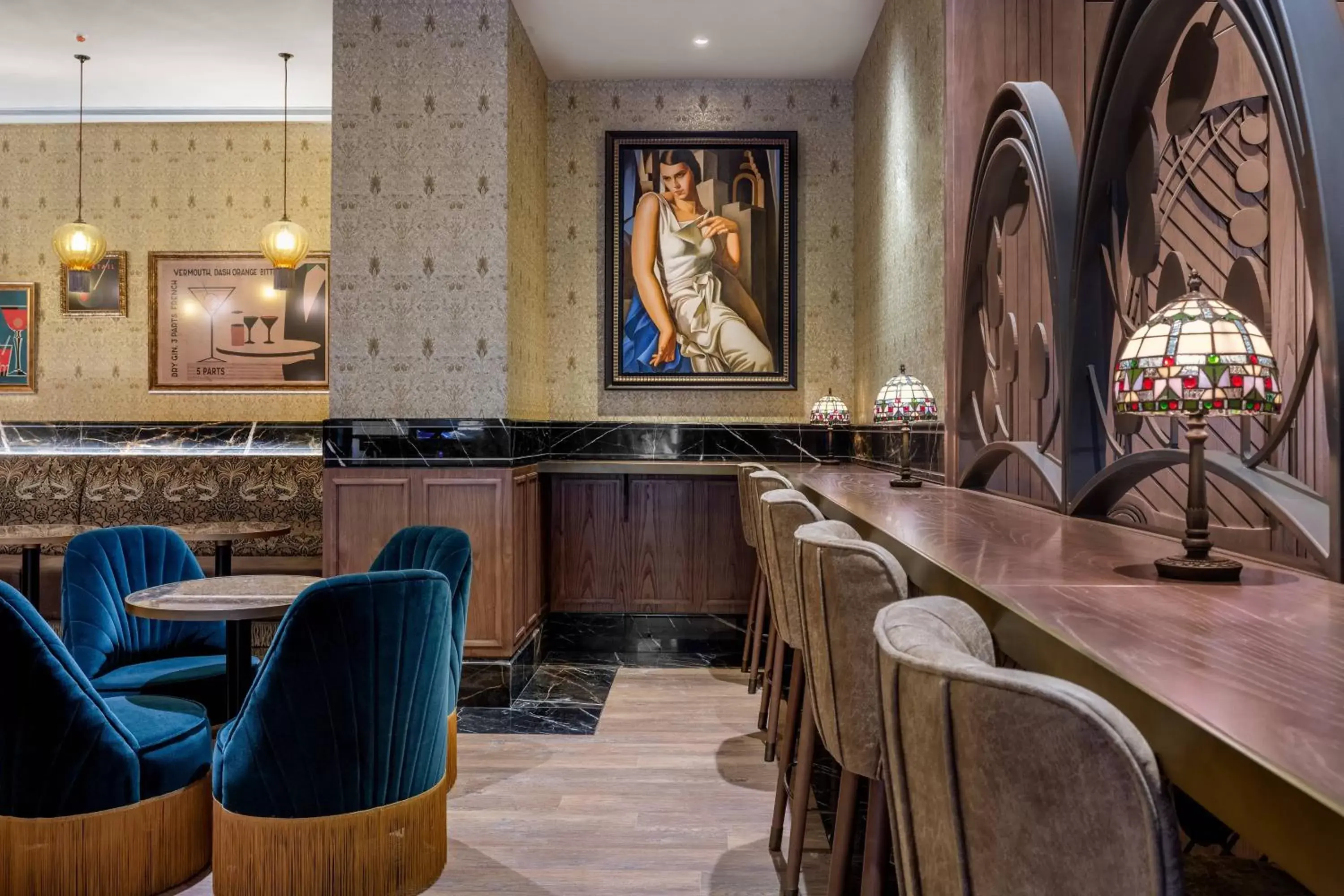 Lounge or bar, Restaurant/Places to Eat in Palacio Santa Clara, Autograph Collection