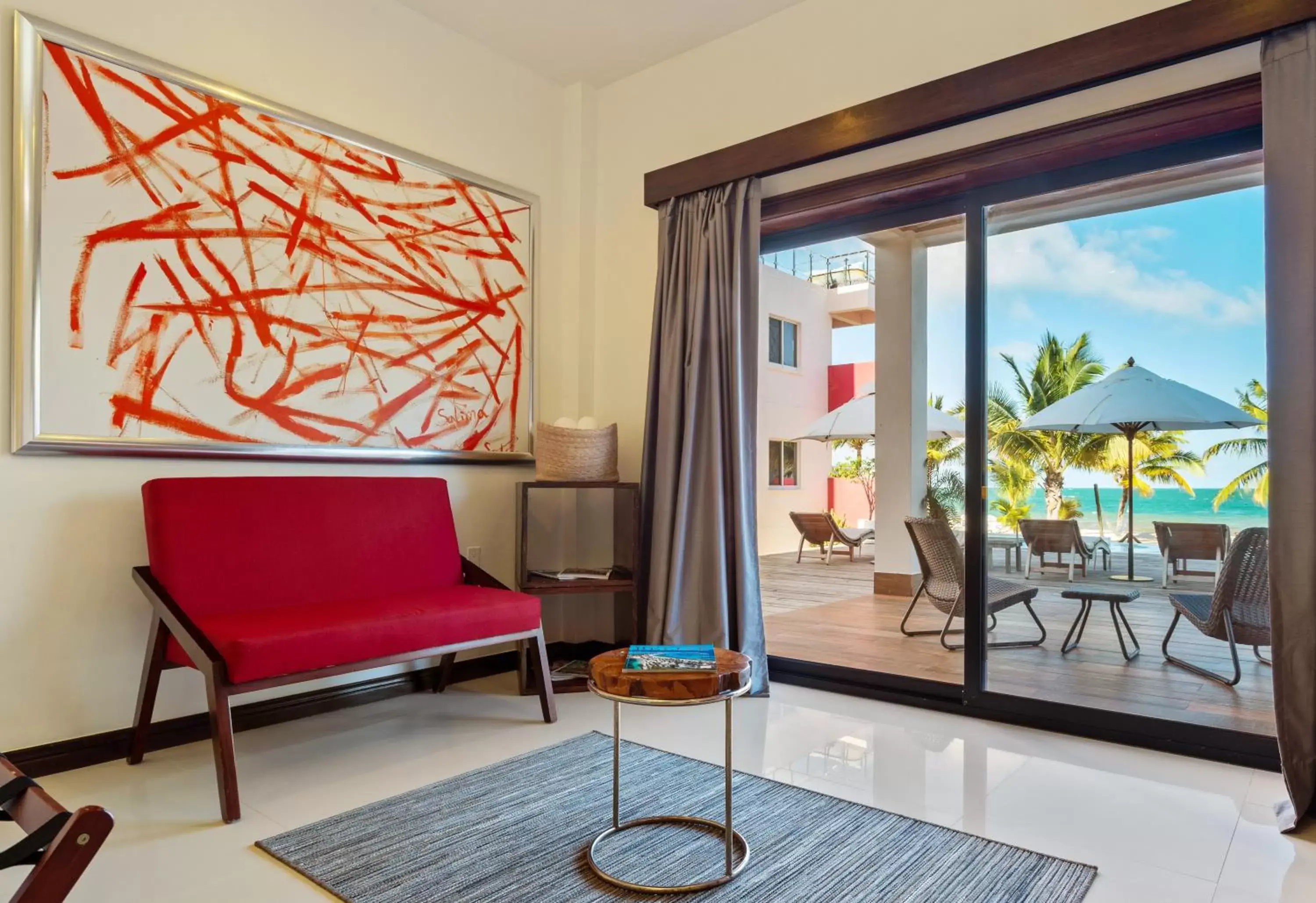 Seating Area in The Ellysian Boutique Hotel