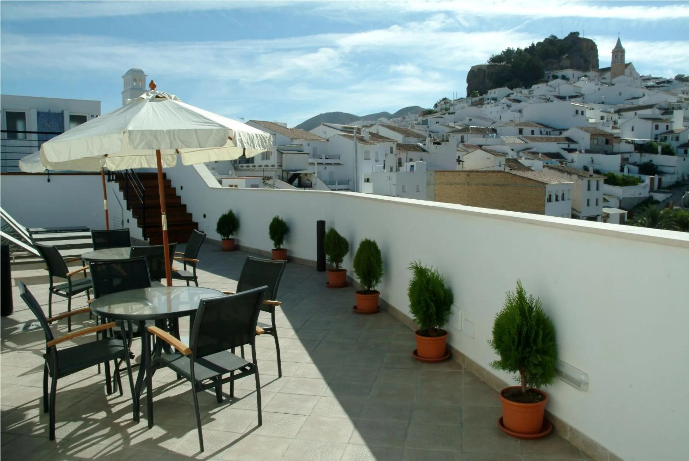 Patio in Apartamentos Ardales