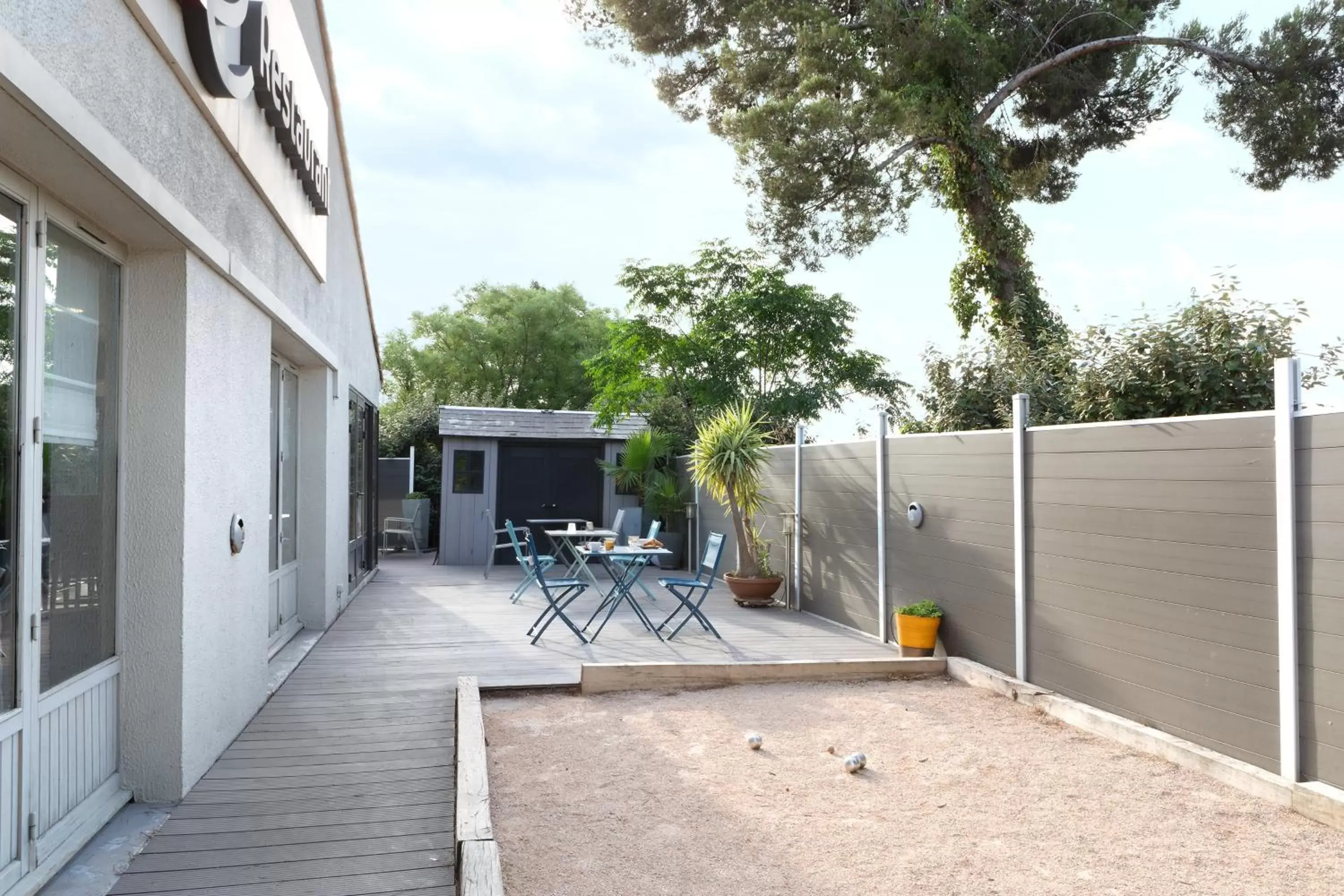 Patio in Campanile Toulon - La Seyne sur Mer - Sanary