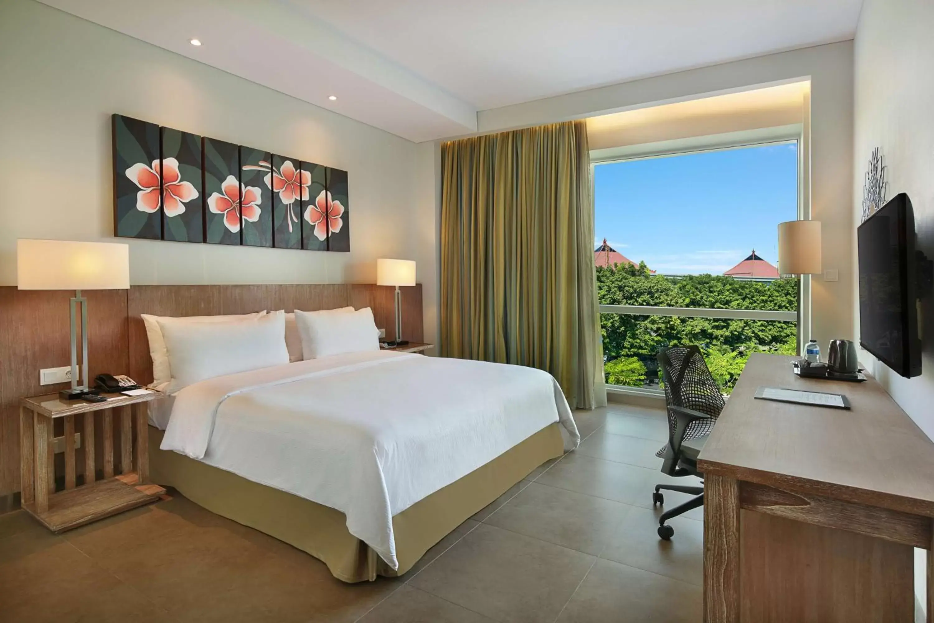 Bed in Hilton Garden Inn Bali Ngurah Rai Airport