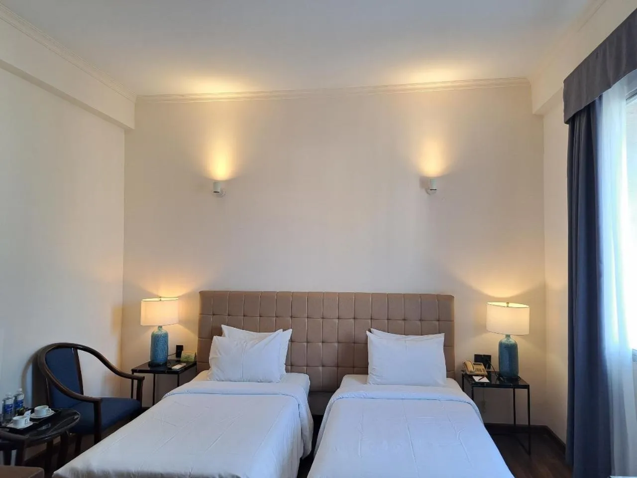 Bed in Liberty 2 Hotel