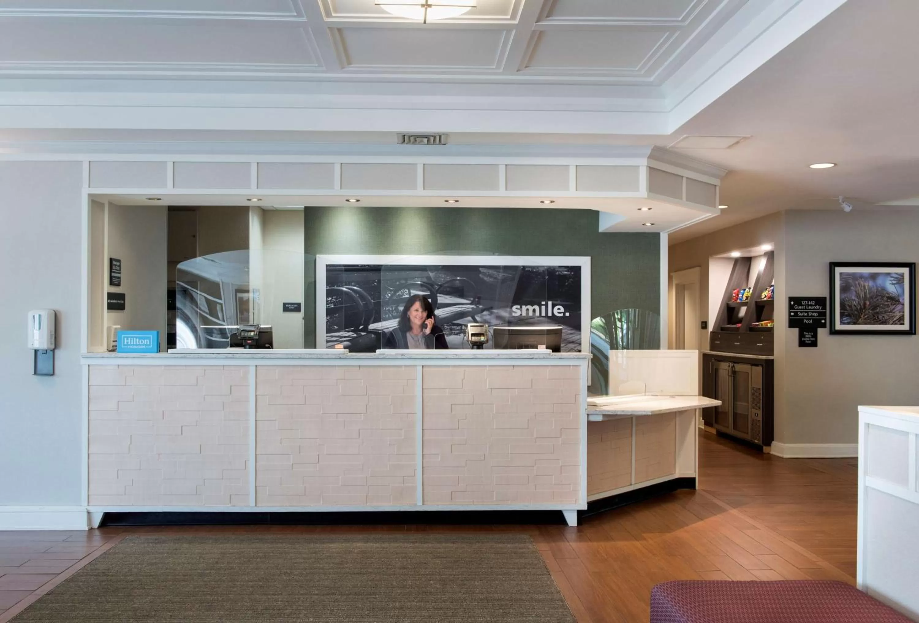 Lobby or reception in Hampton Inn Middletown