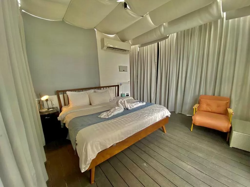 Living room, Bed in The Culvert