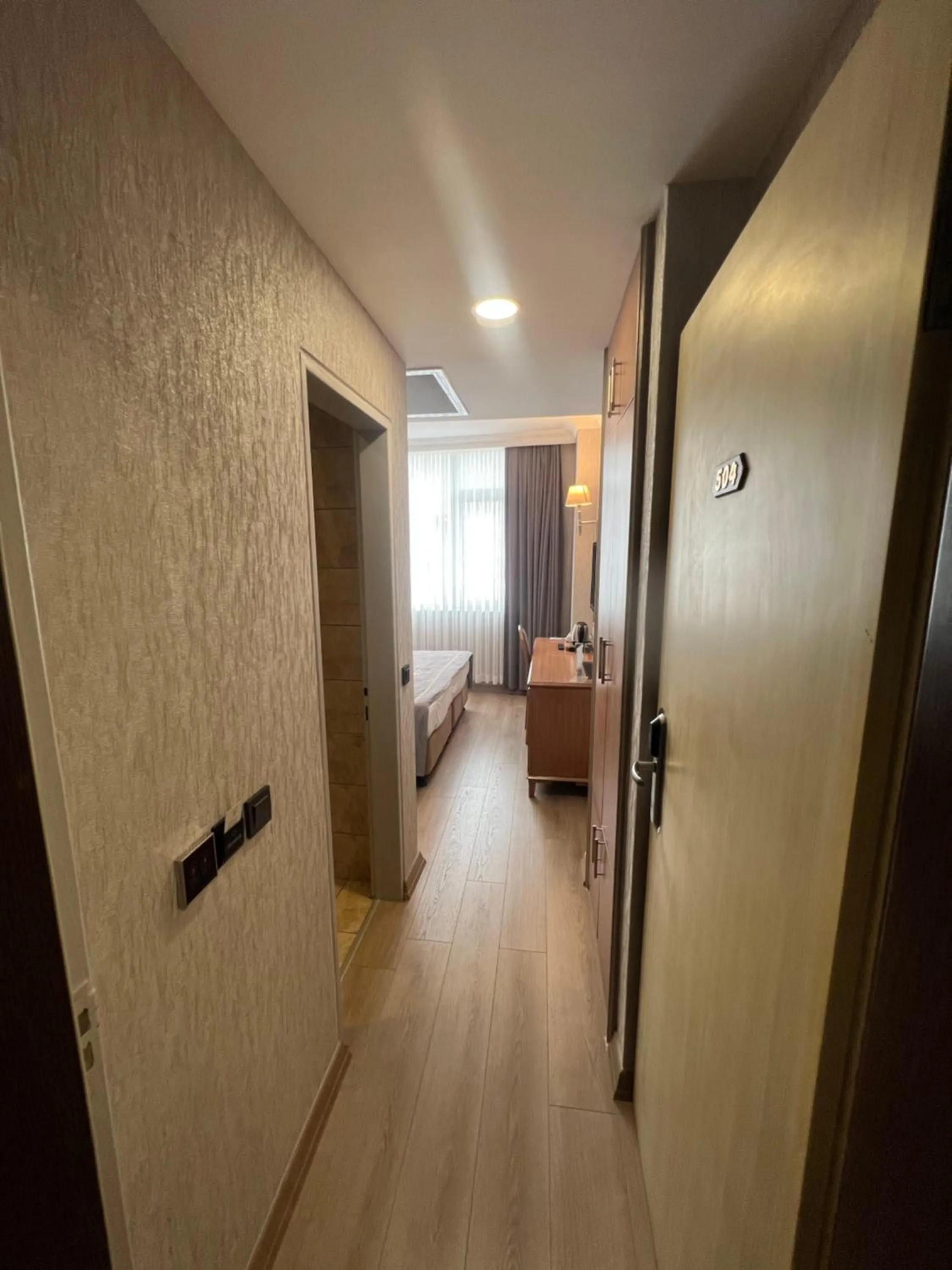 Photo of the whole room, Bed in Fuar Hotel