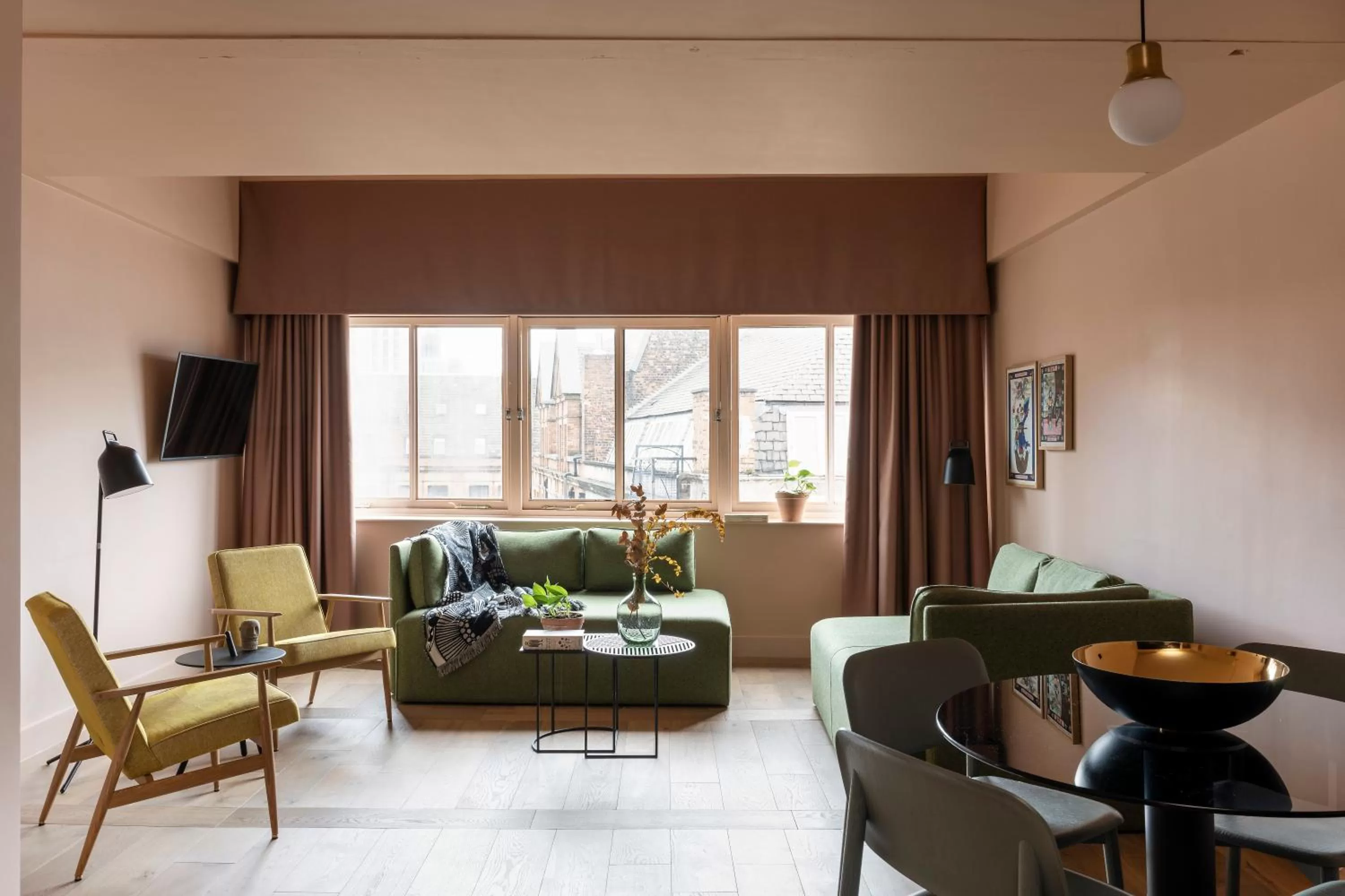 Living room in Whitworth Locke