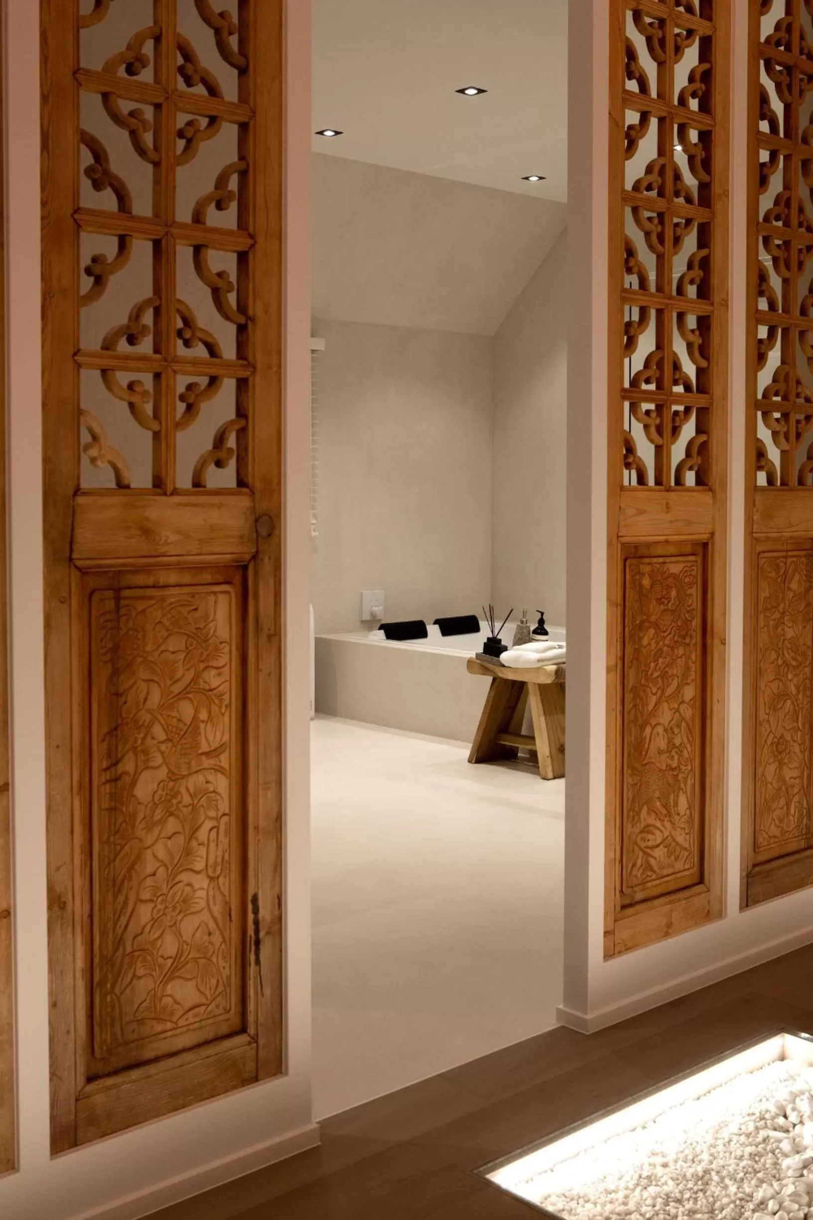 Bathroom in Wabi Sabi B&B