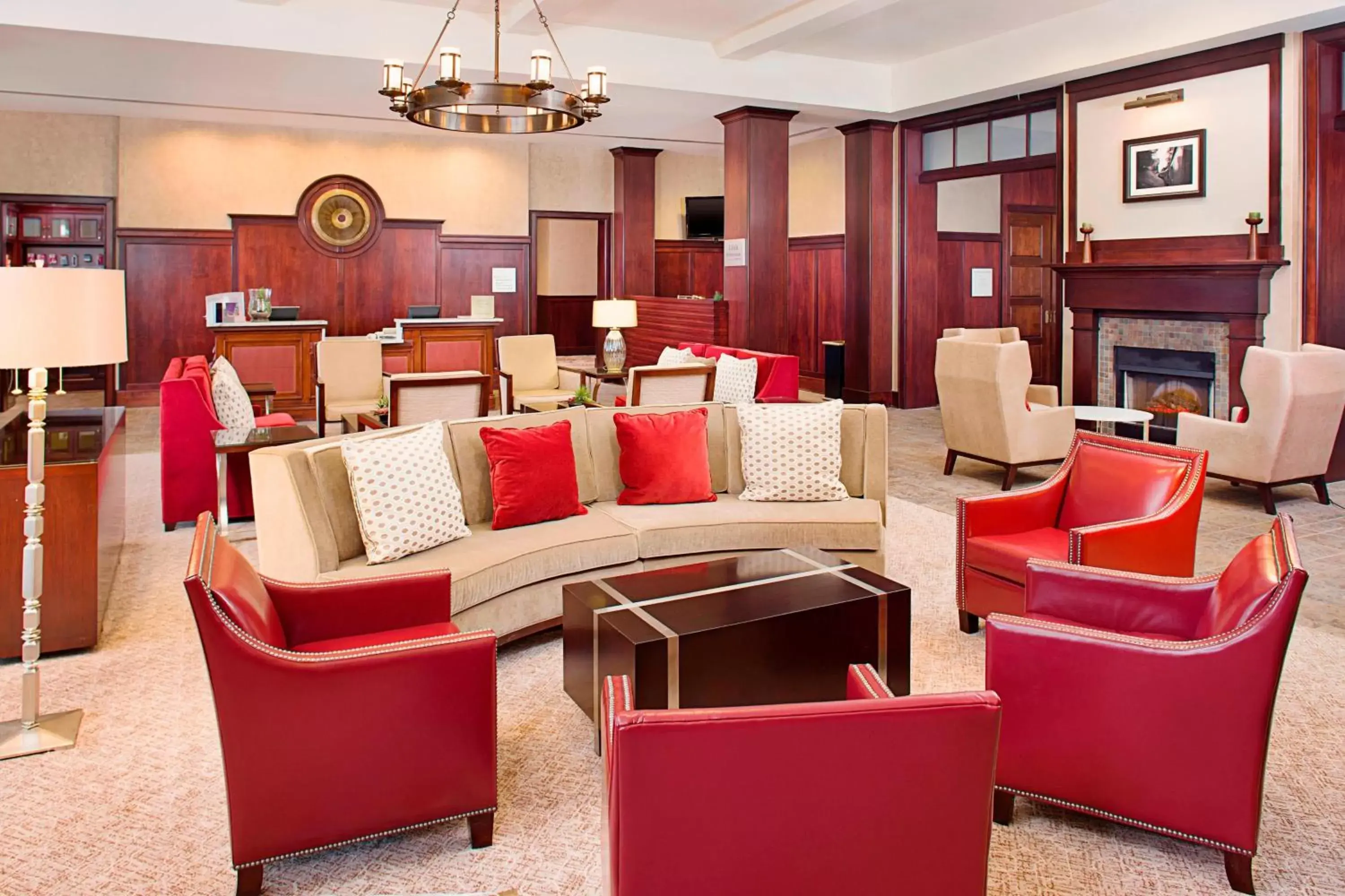 Lobby or reception, Lounge/Bar in Sheraton Rockville