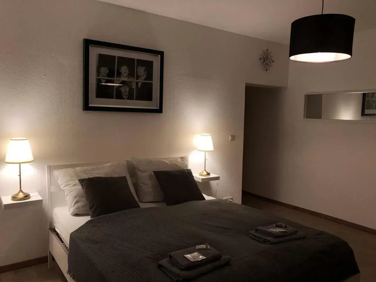 Bed in Landlust Hotel Bed in Landlust Hotel