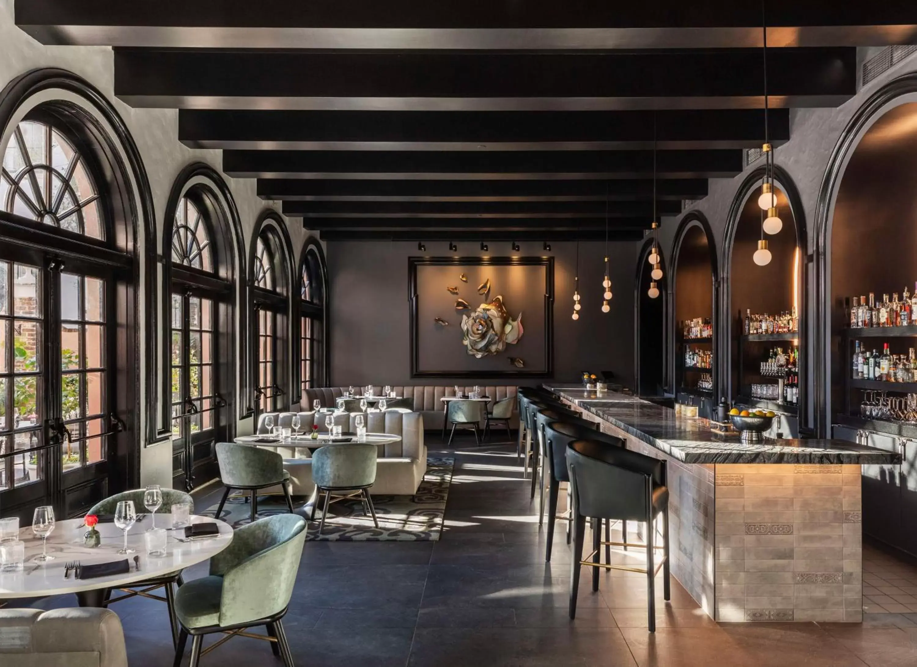 Lounge or bar, Restaurant/Places to Eat in Mills House Charleston, Curio Collection by Hilton