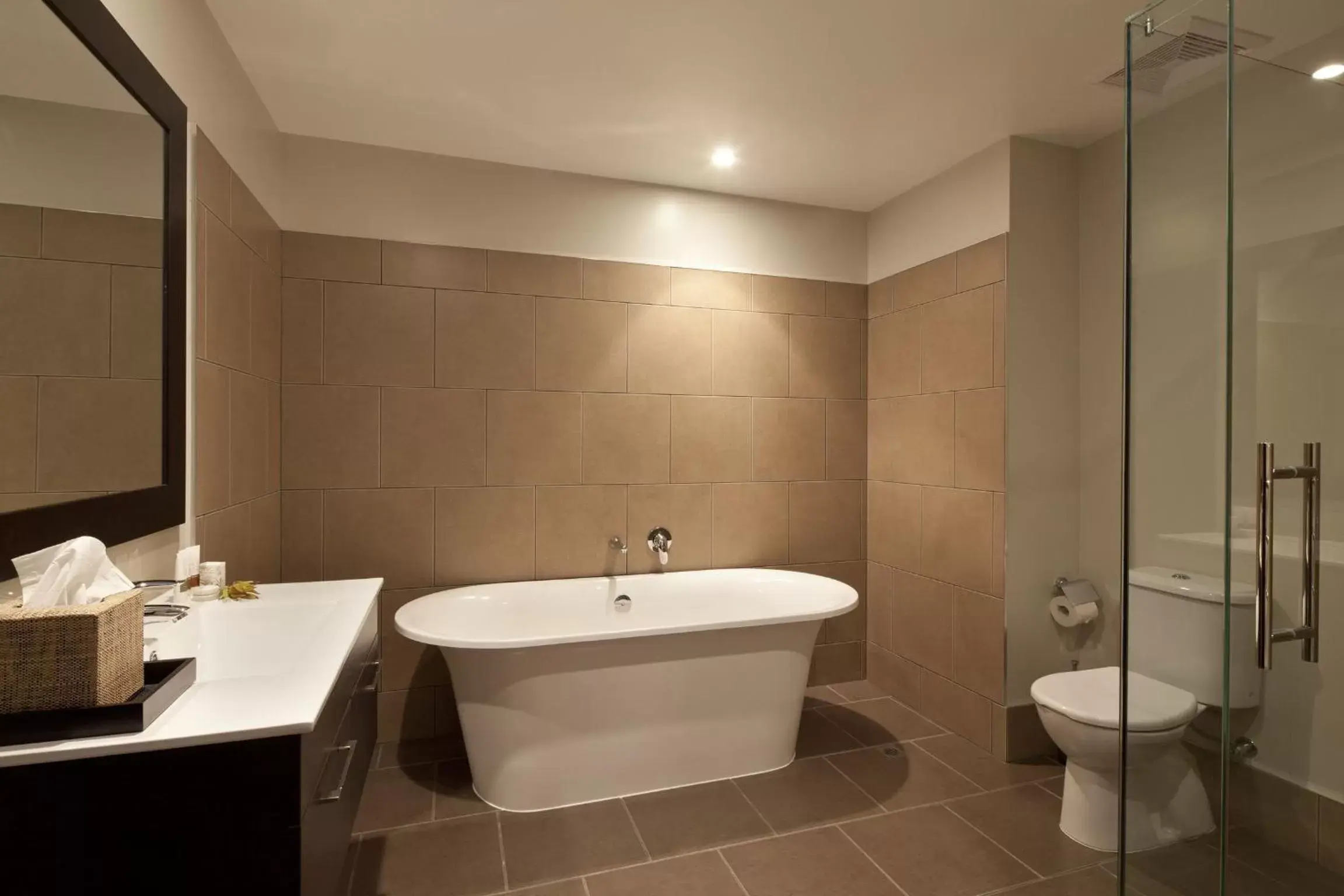 Bathroom in Queenstown Village Apartments