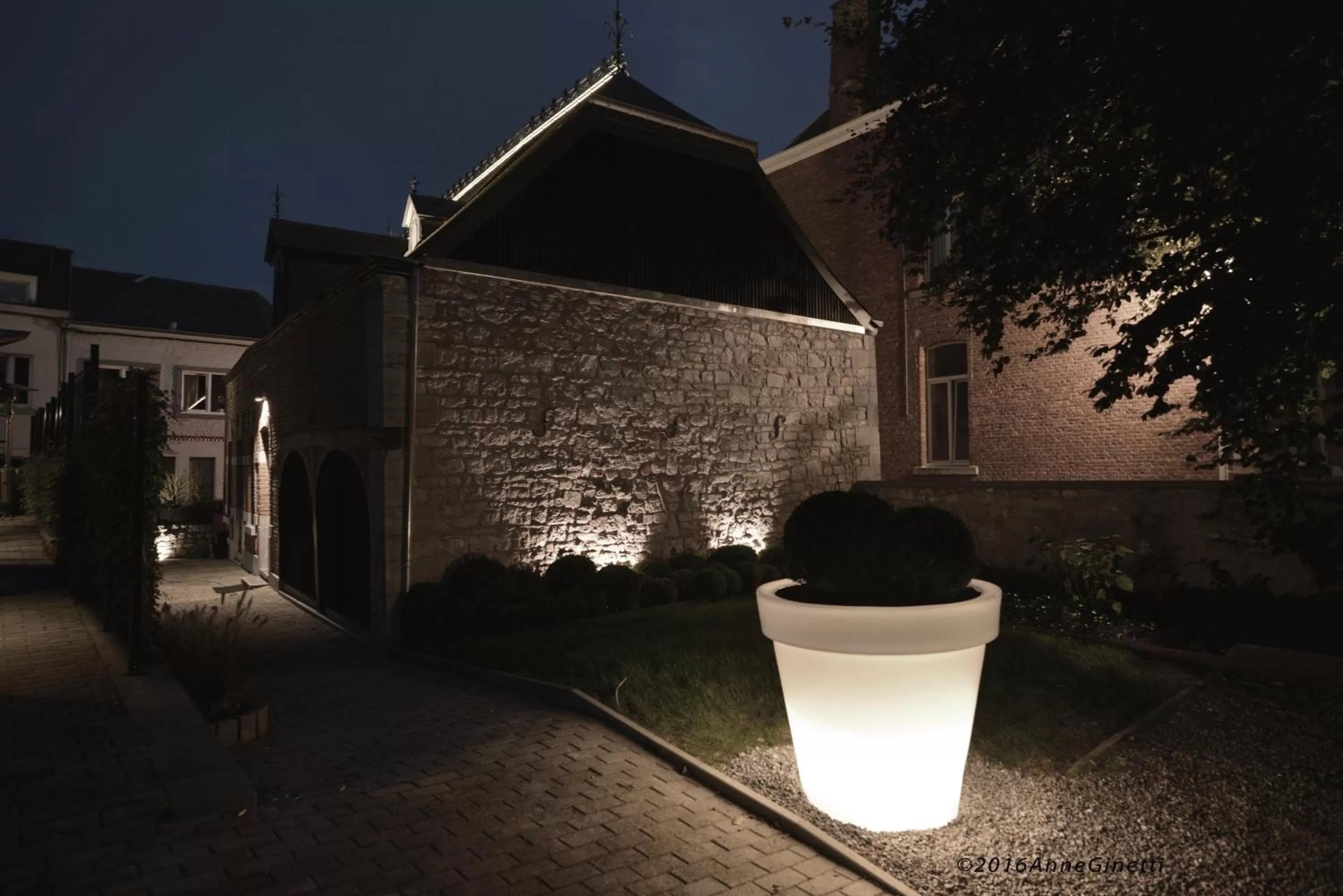 Garden in Hôtel Le Manoir
