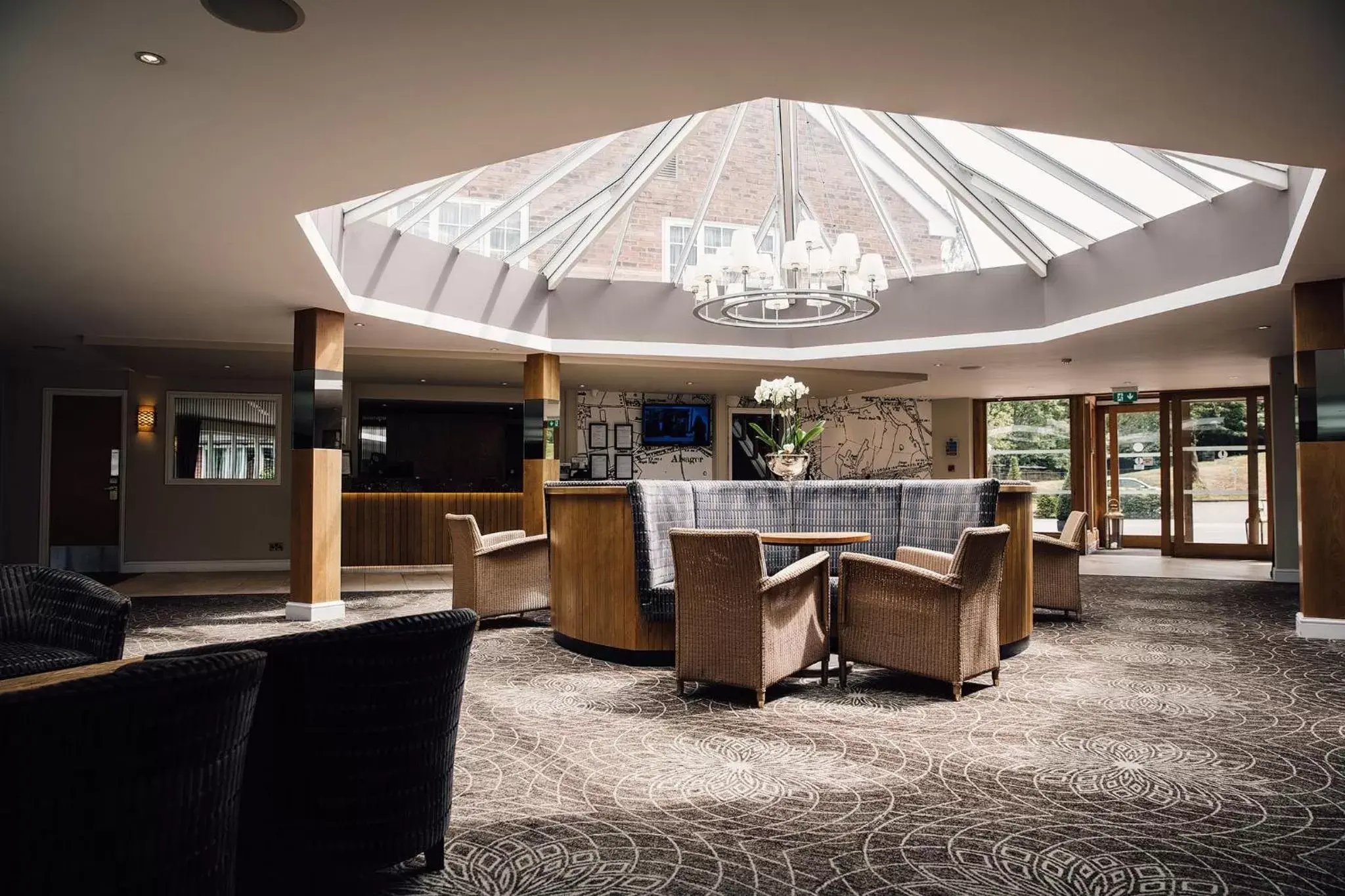 Lobby or reception, Banquet Facilities in Manor House Hotel & Spa, Alsager