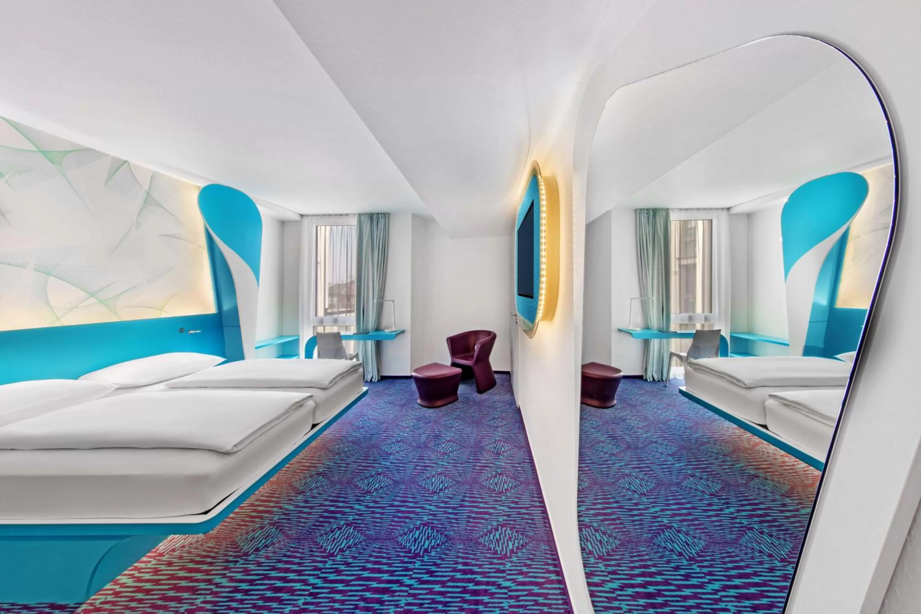 Bedroom, Bed in Prize by Radisson, Hamburg St Pauli