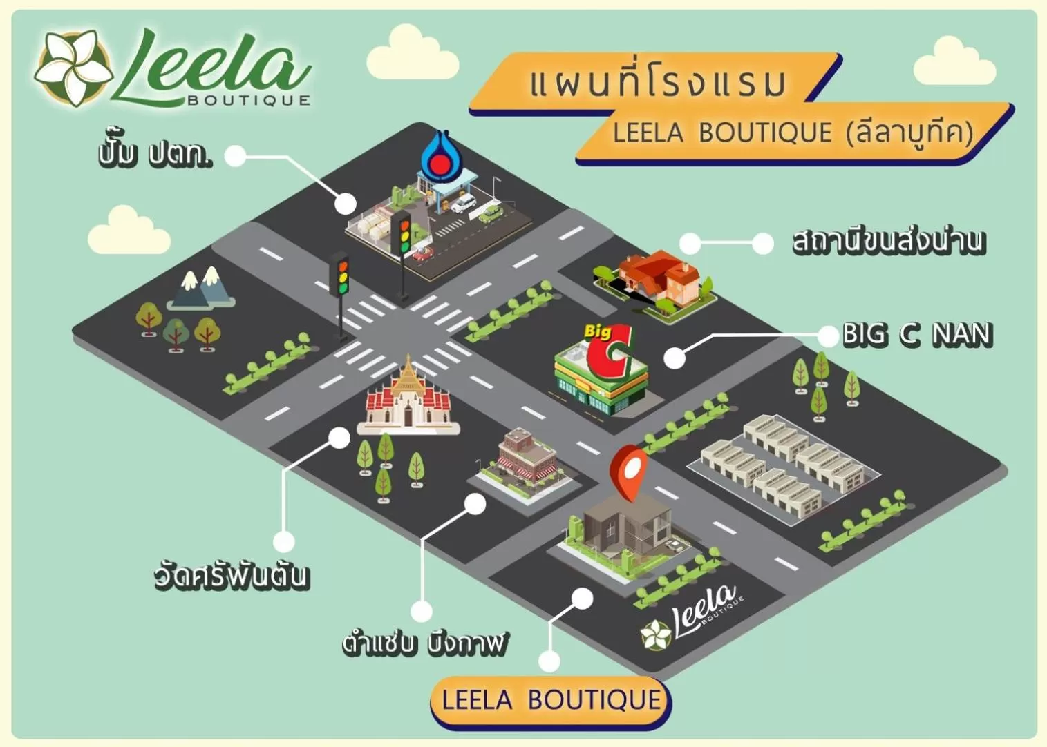 Facade/entrance in Leela Boutique (ลีลาบูทีค)