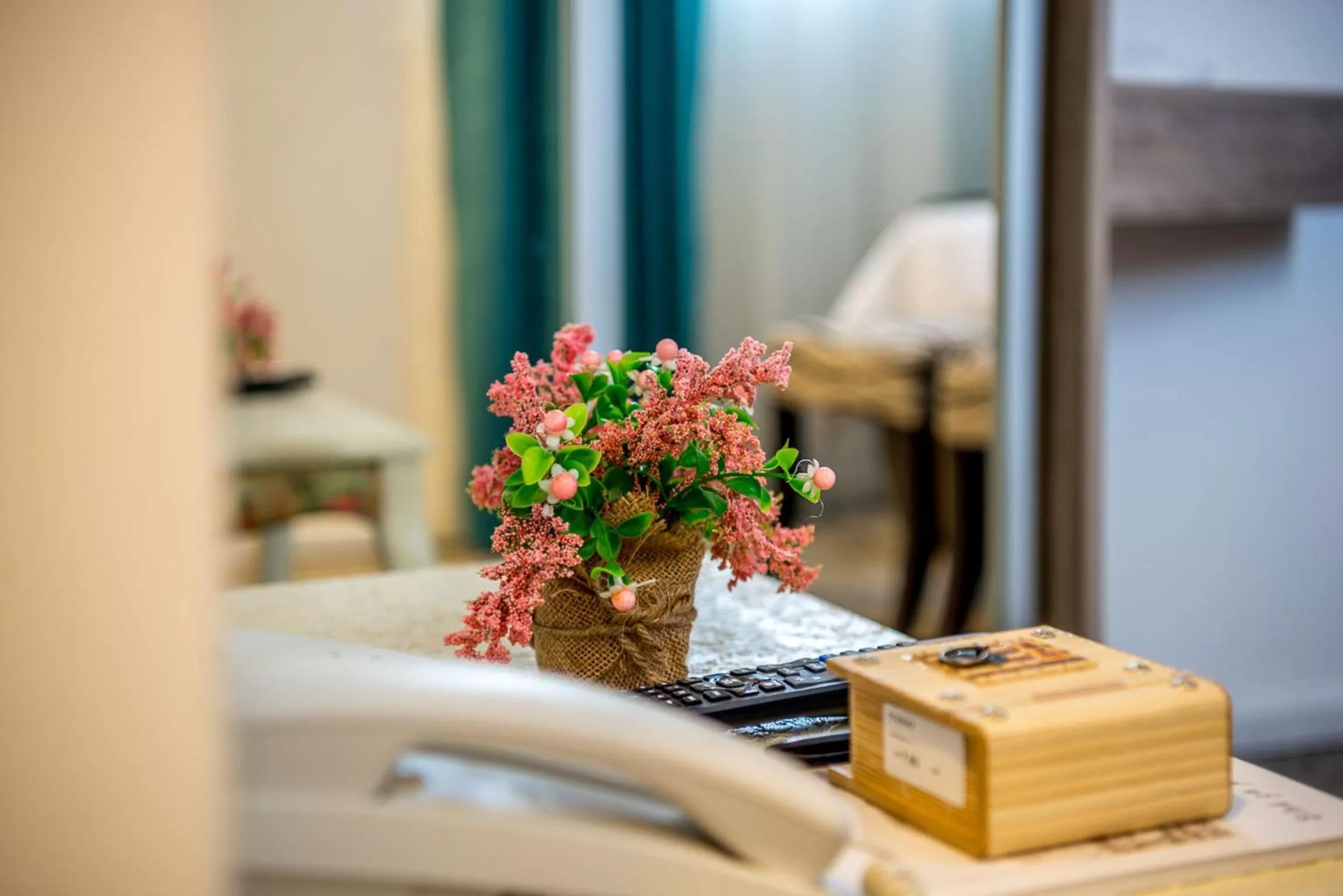 Decorative detail, Bed in Heritage Hotel Gate of Sarajevo