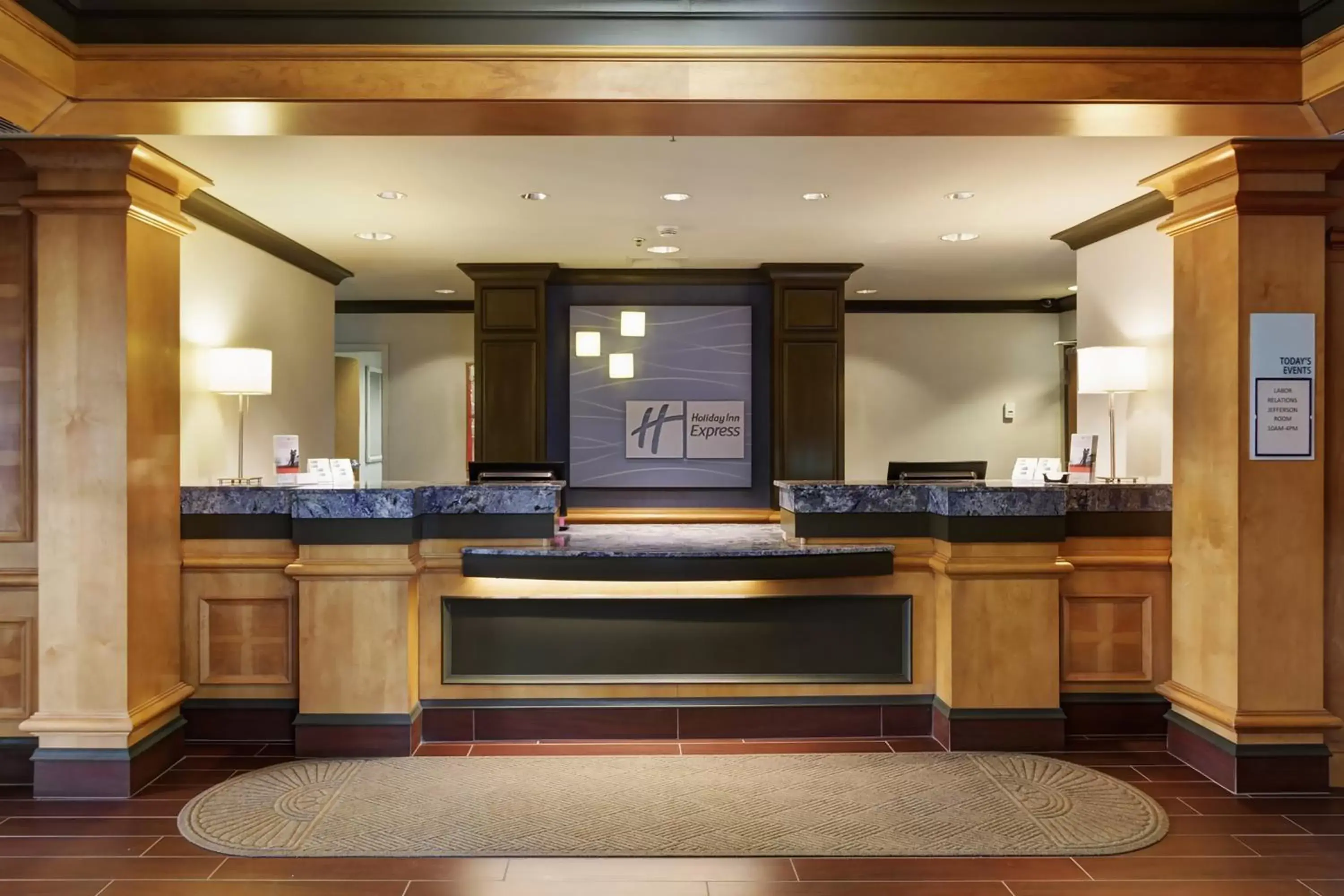 Property building, Lobby/Reception in Holiday Inn Express Hotel & Suites Warwick-Providence Airport, an IHG Hotel