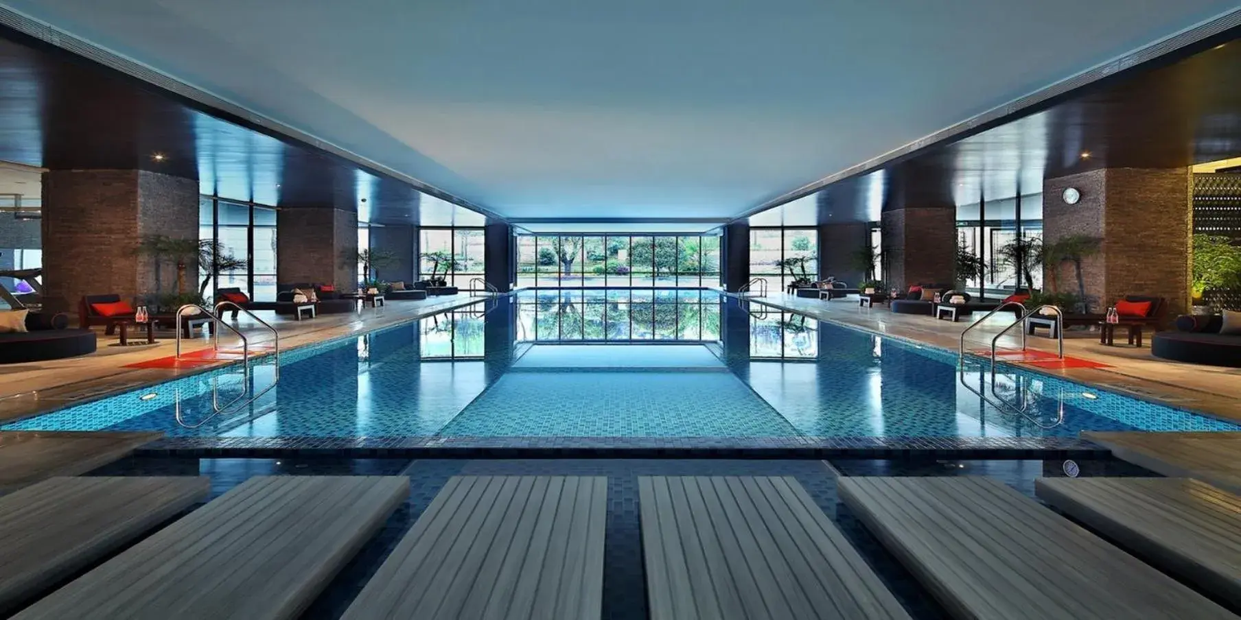 Swimming Pool in Crowne Plaza Chengdu West, an IHG Hotel