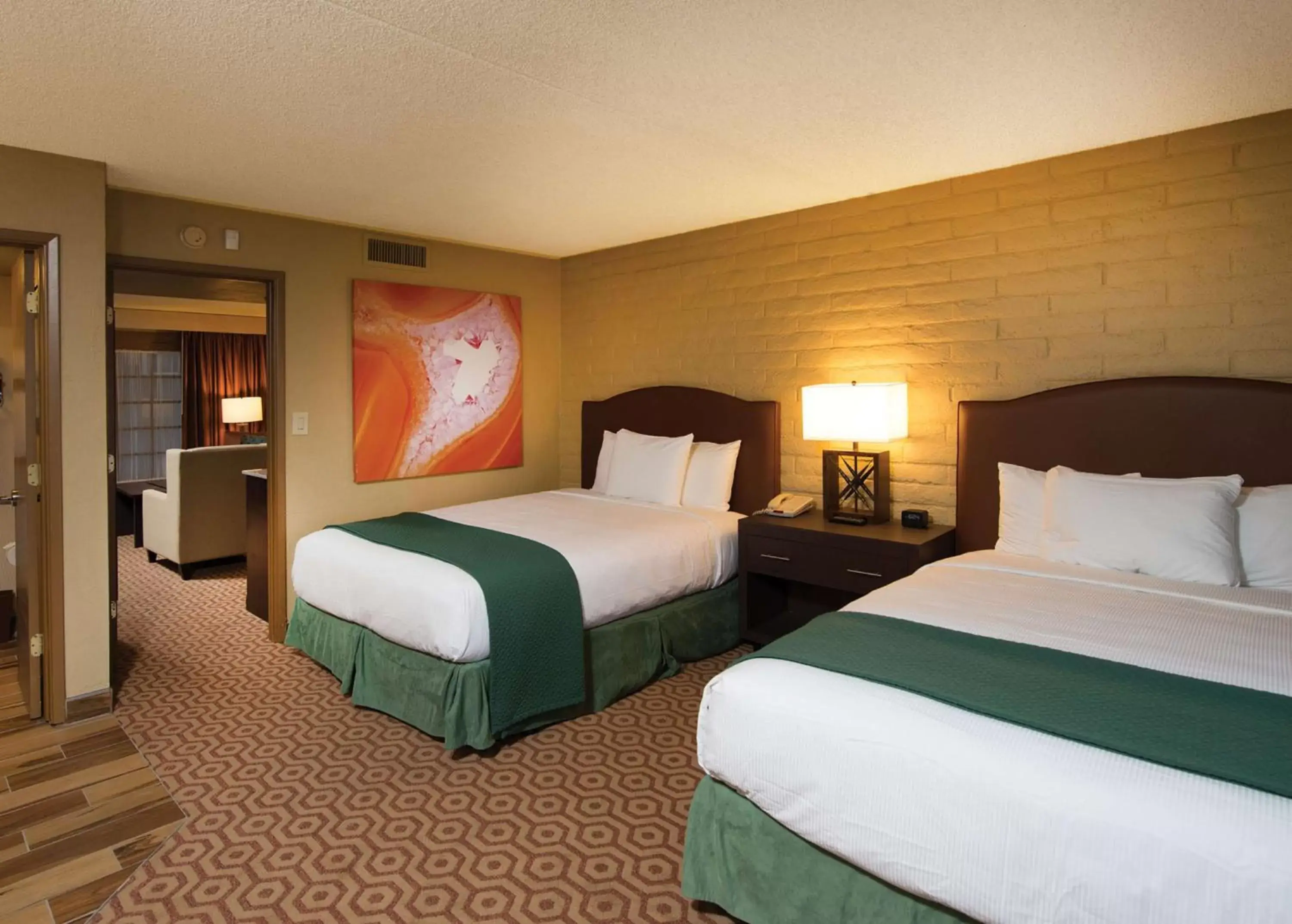 Photo of the whole room, Bed in DoubleTree Suites by Hilton Tucson-Williams Center