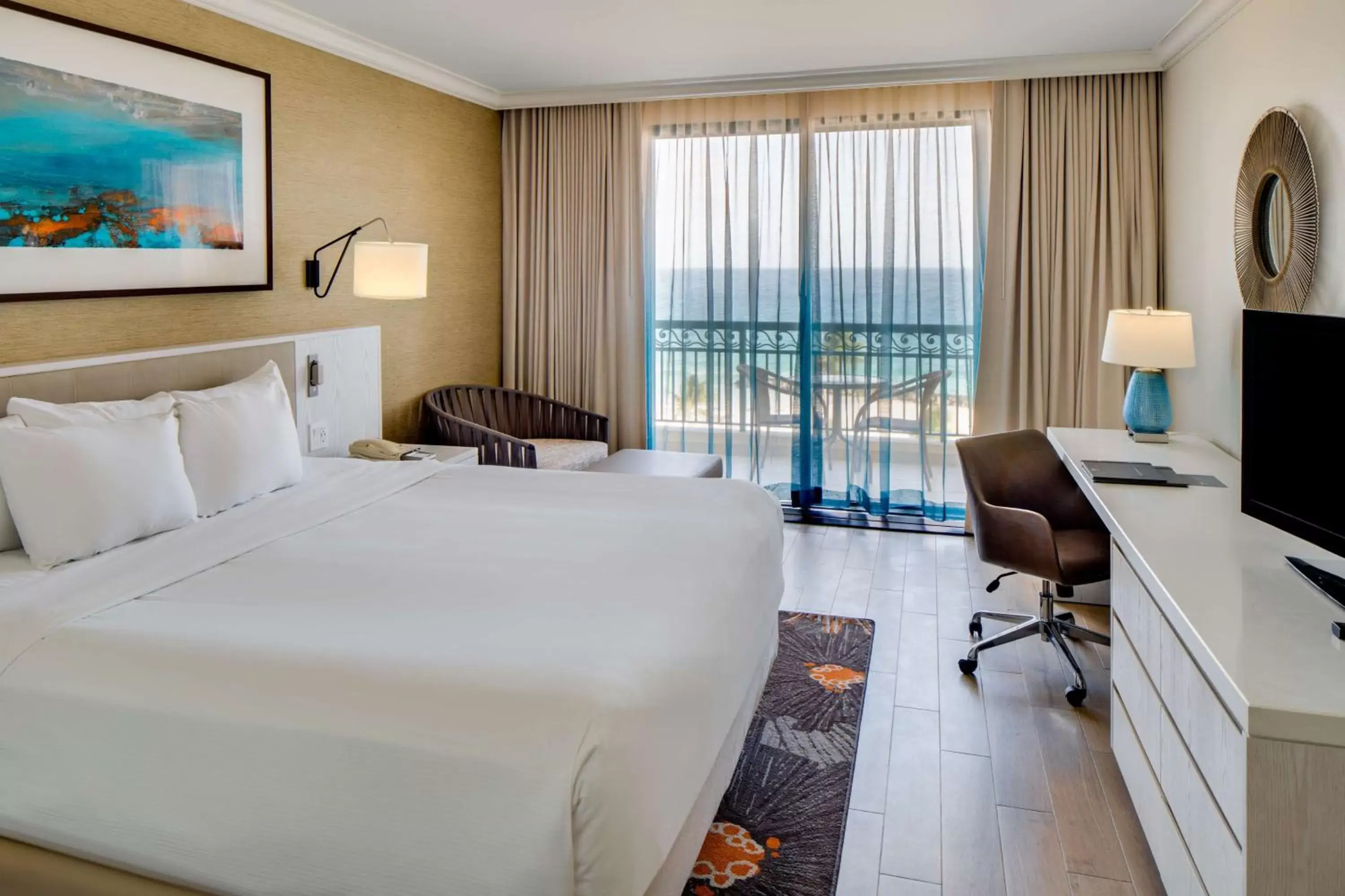 Bedroom, Bed in Hilton Barbados Resort