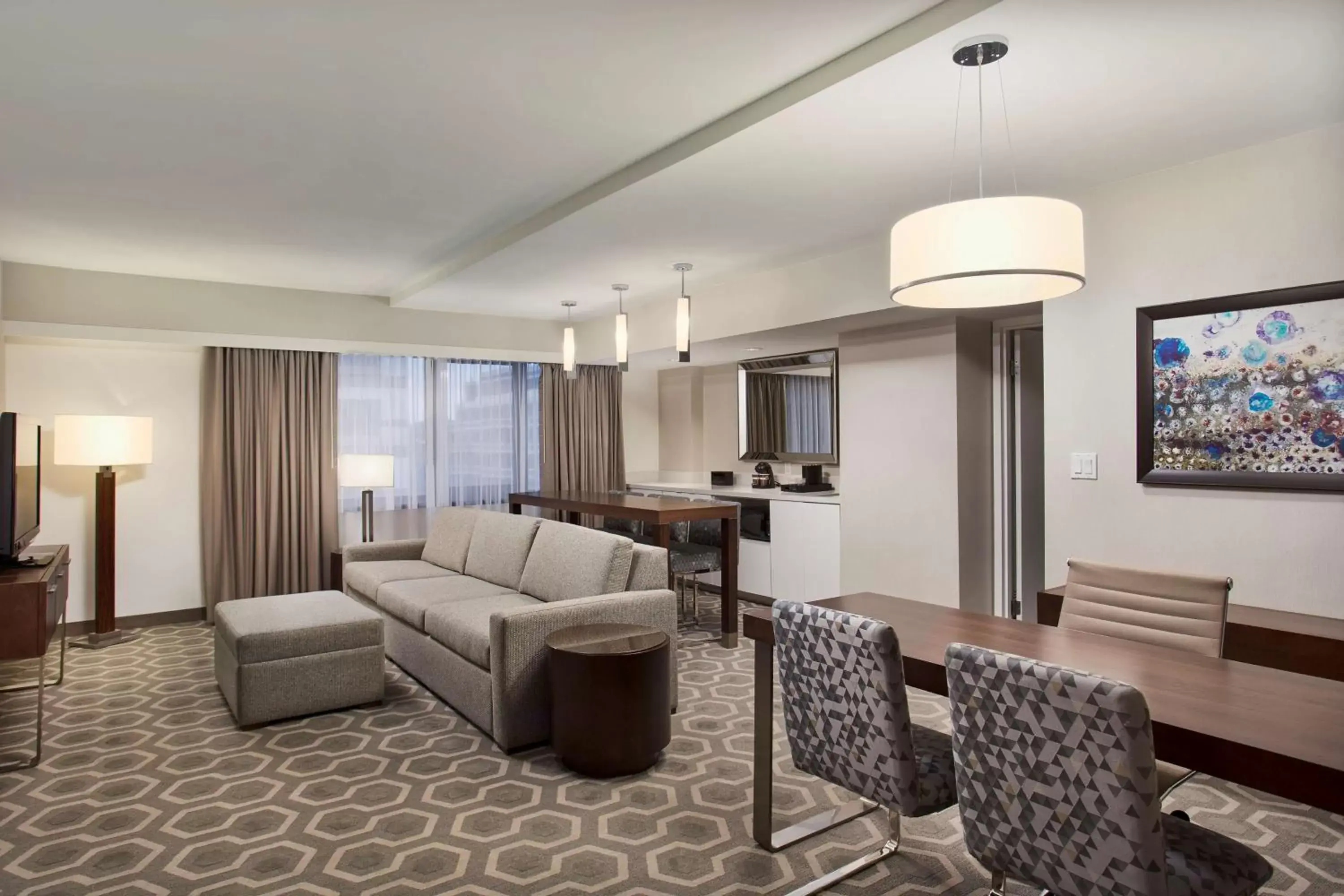 Living room, Seating Area in Embassy Suites by Hilton Washington D.C. Georgetown