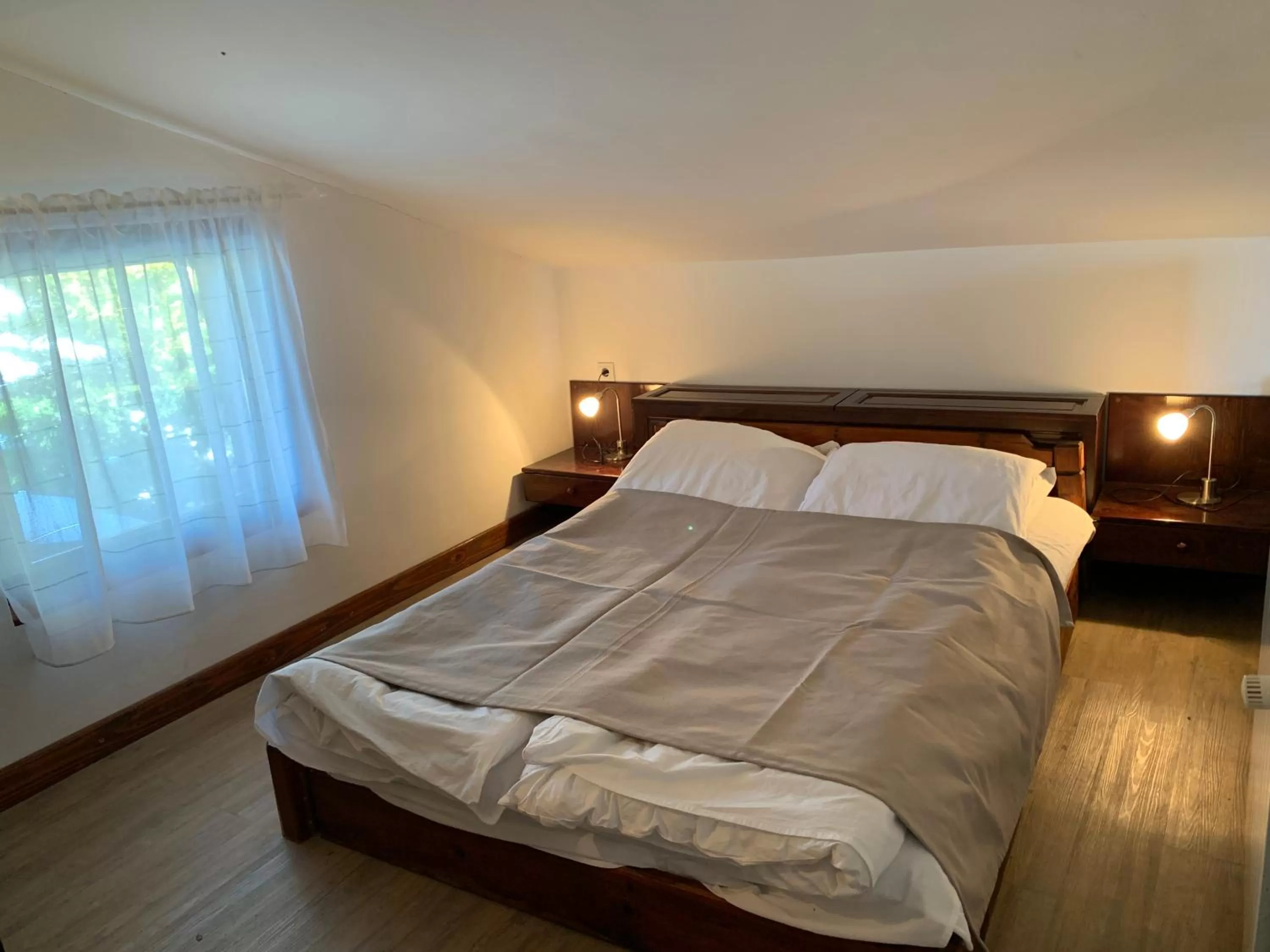 Bed in Villa Rai