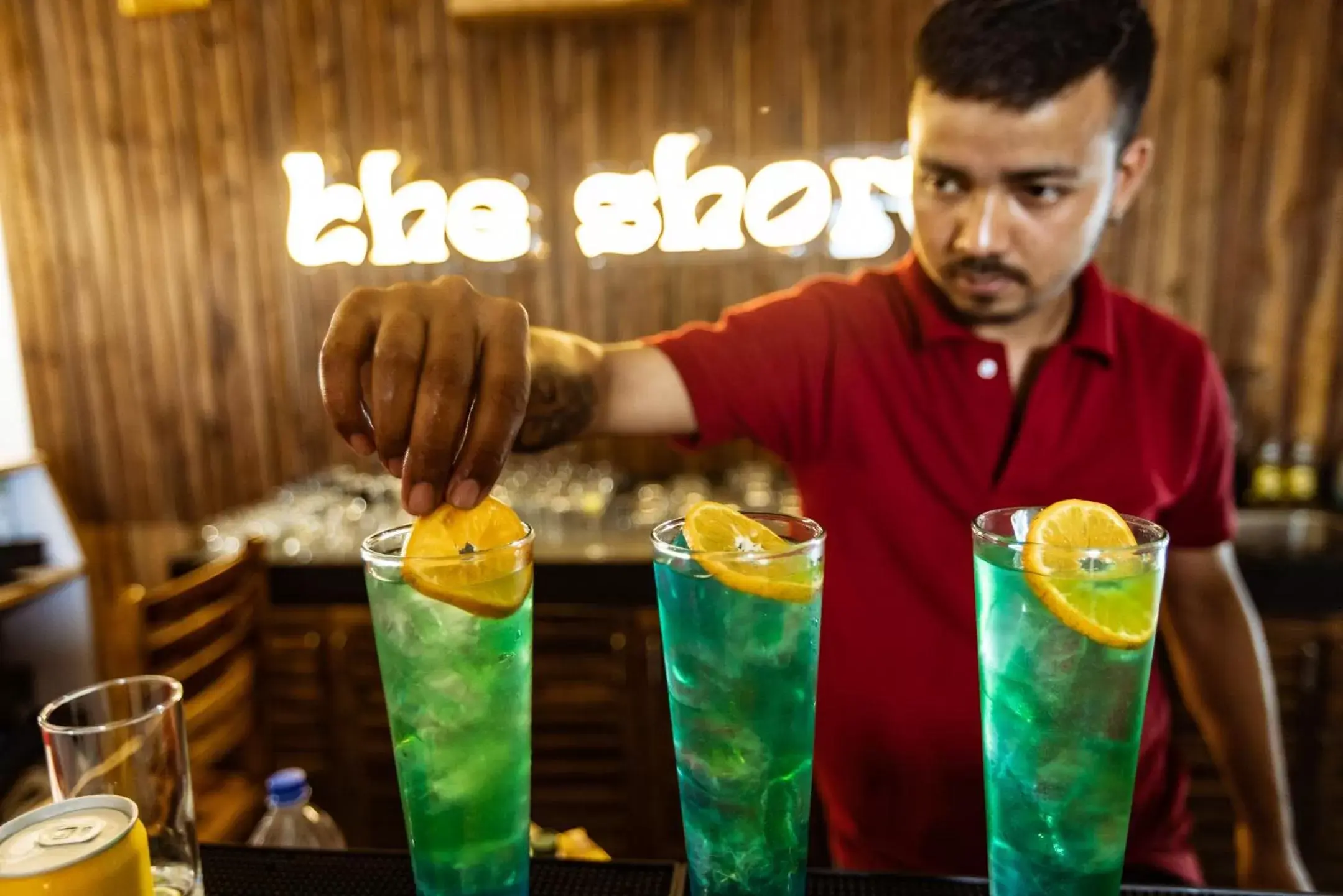 Lounge or bar in The Shore beach resort Lounge or bar in The Shore beach resort