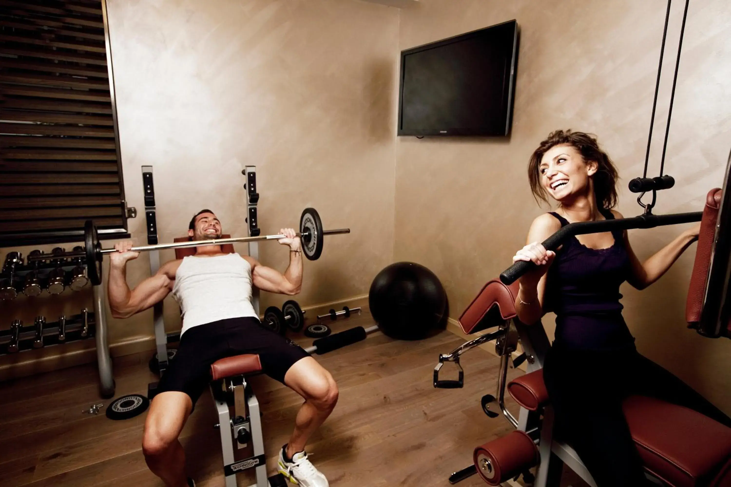 Fitness centre/facilities, Fitness Center/Facilities in Hotel Dei Fiori Restaurant - Meeting & Spa