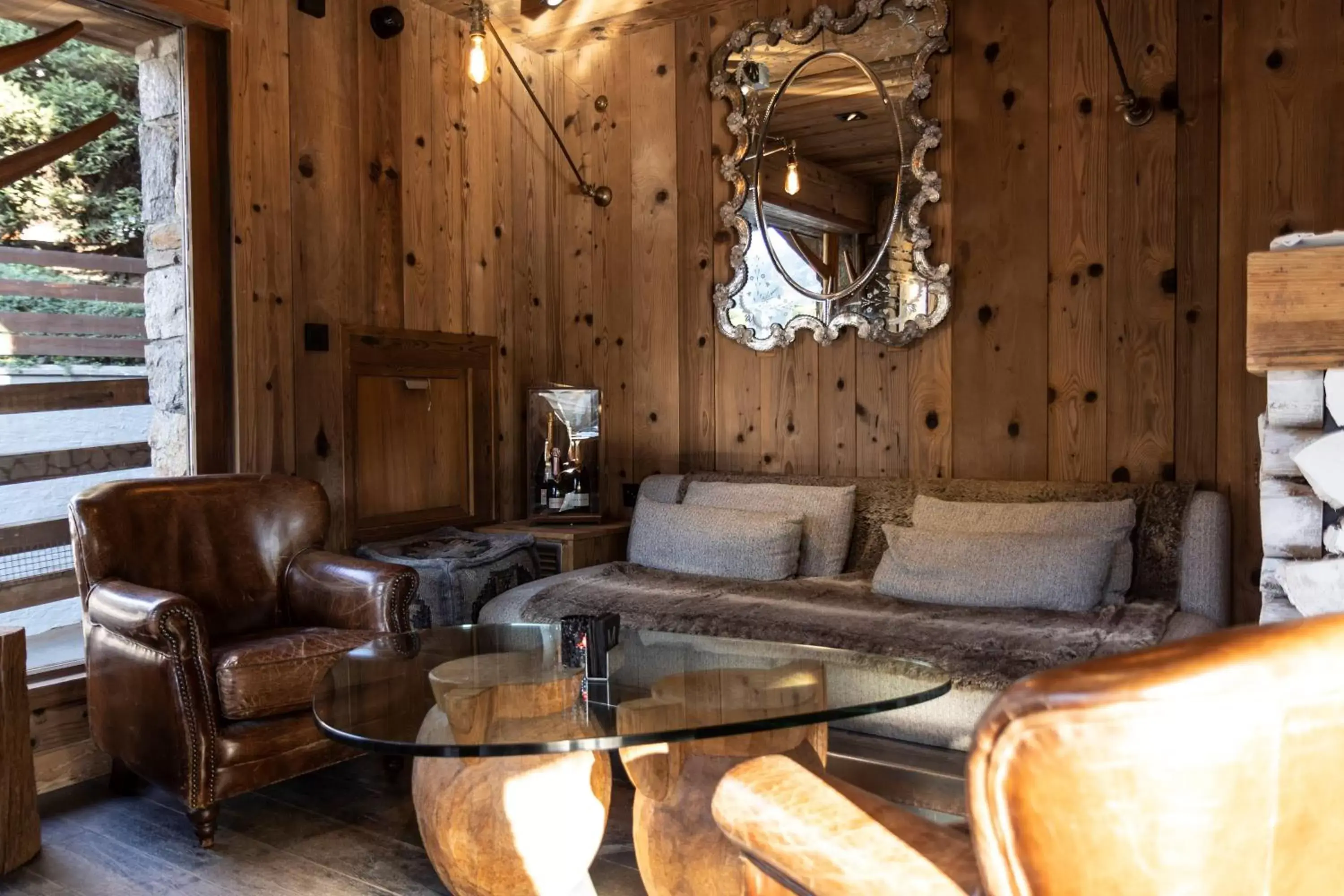 Lounge or bar, Seating Area in M de Megève