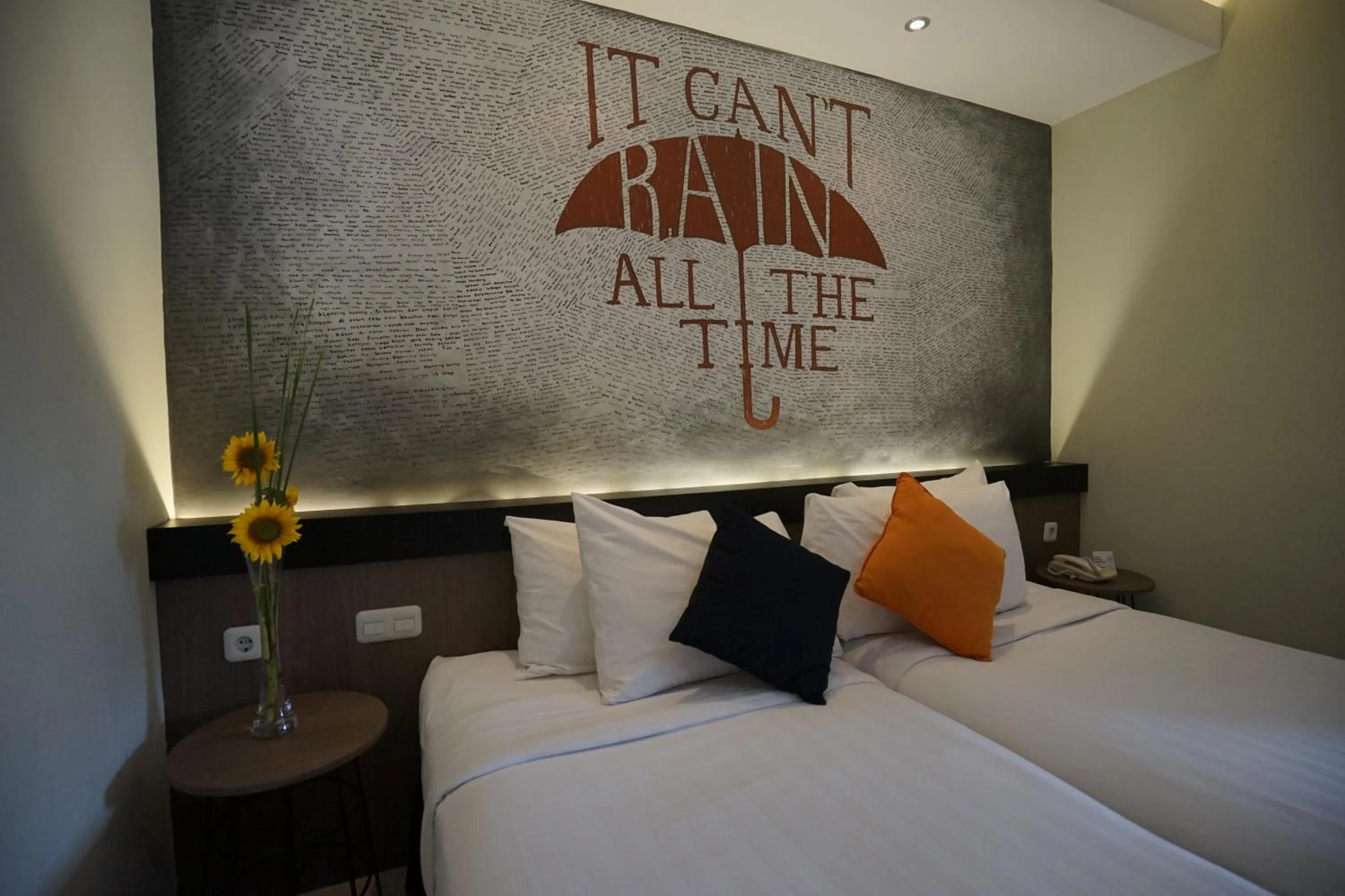 Bedroom, Bed in Hotel Sriti Magelang