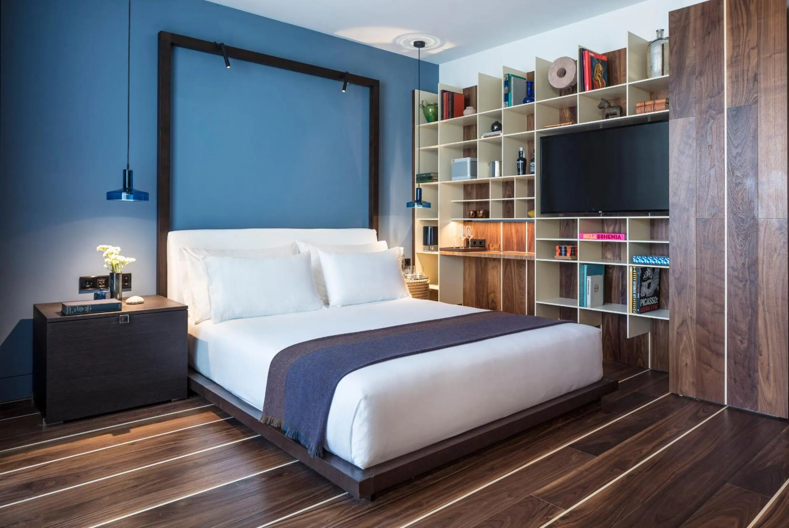 Bed in Sir Joan Hotel, part of Sircle Collection