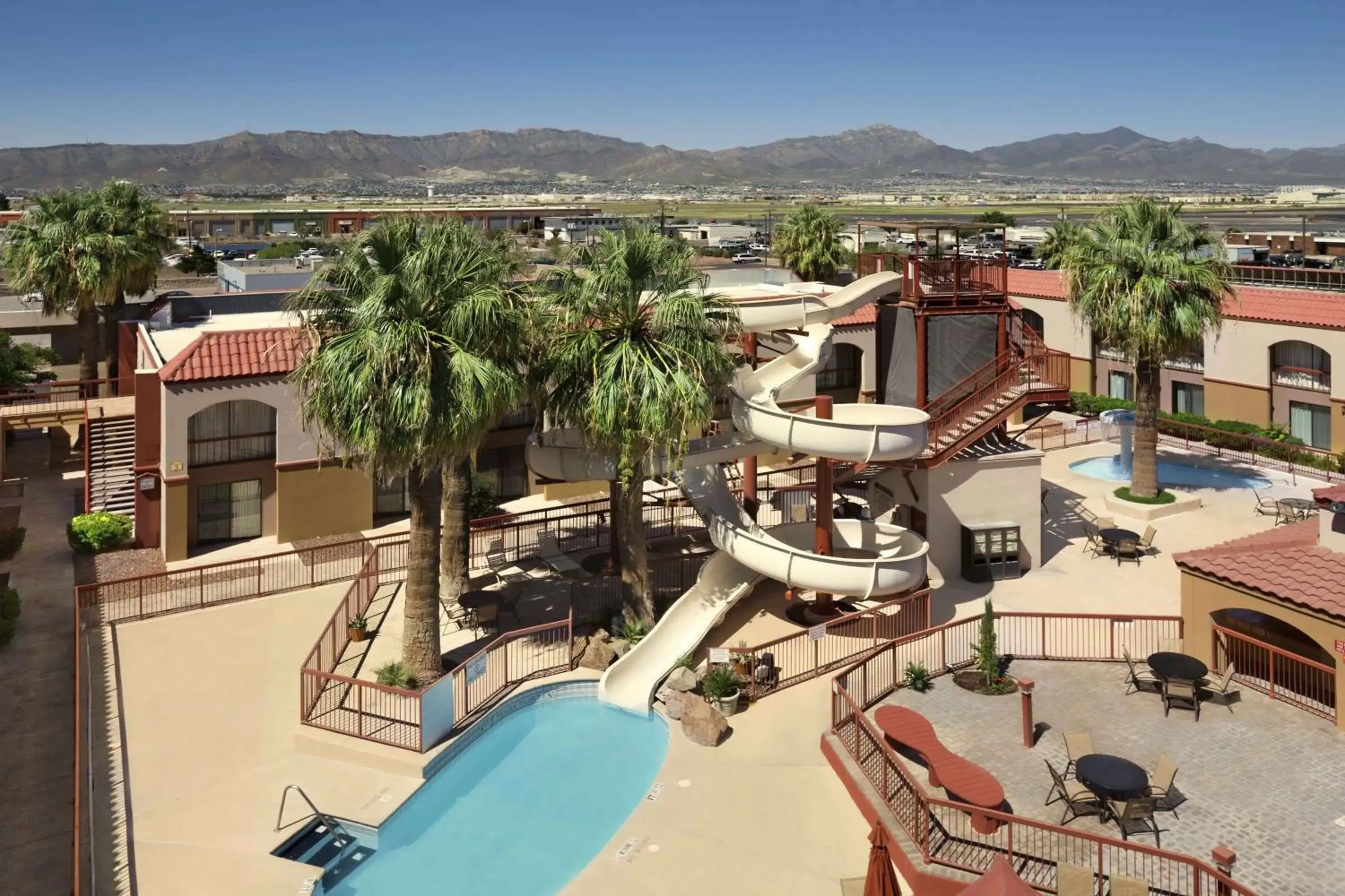 Activities, Pool View in Wyndham El Paso Airport and Water Park