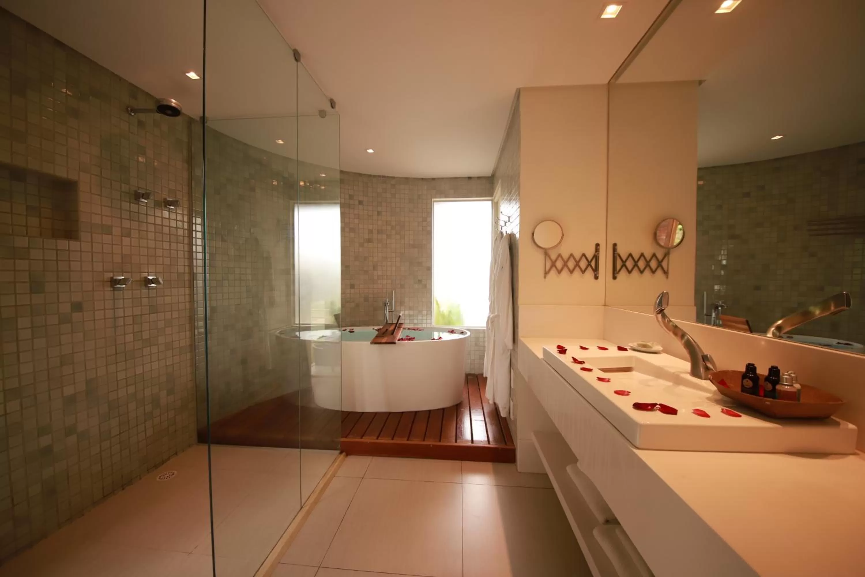 Hot Tub in Pousada Rangai