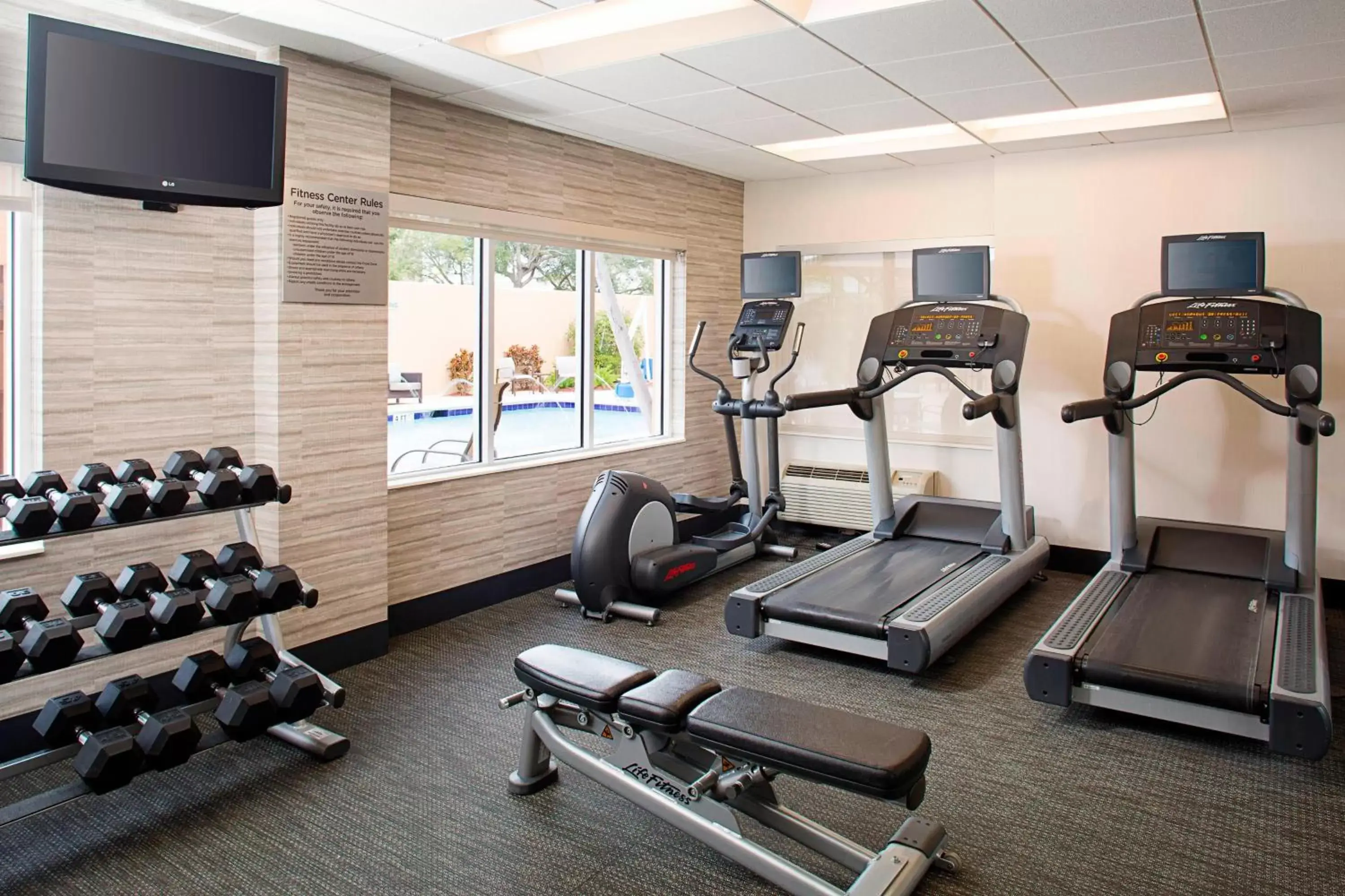 Fitness centre/facilities, Fitness Center/Facilities in Courtyard by Marriott West Palm Beach Airport