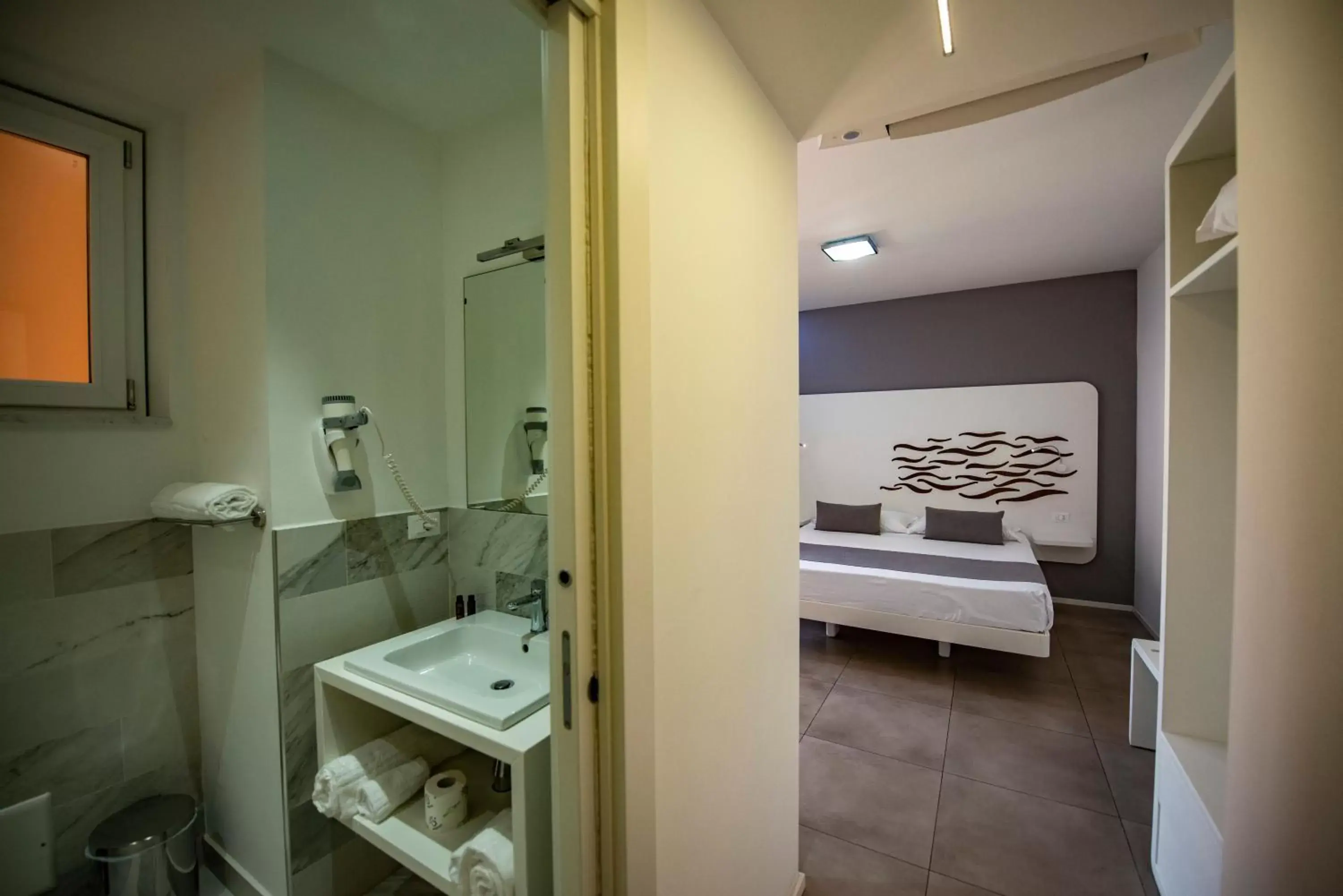 Bathroom in Aether Suites Tropea - Free Parking