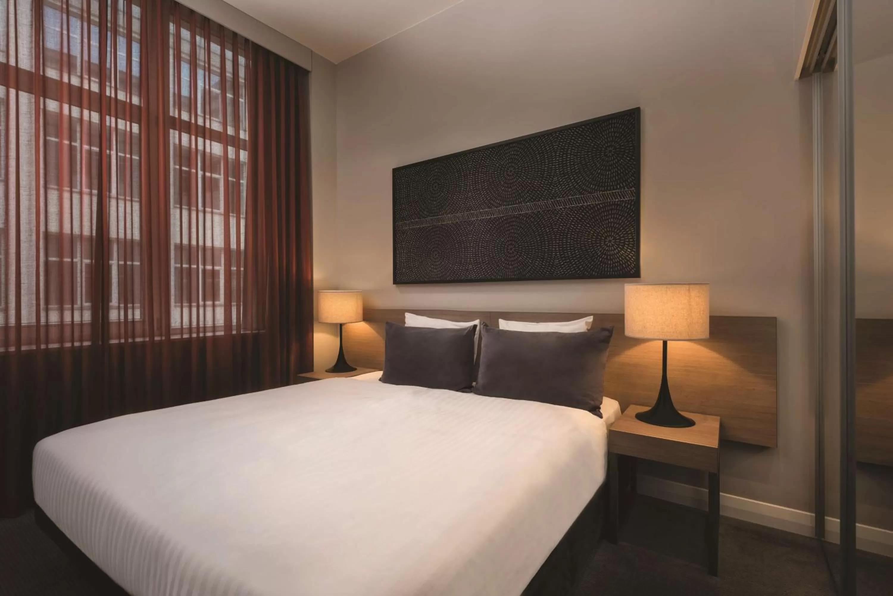 Bedroom, Bed in Adina Apartment Hotel Berlin Checkpoint Charlie