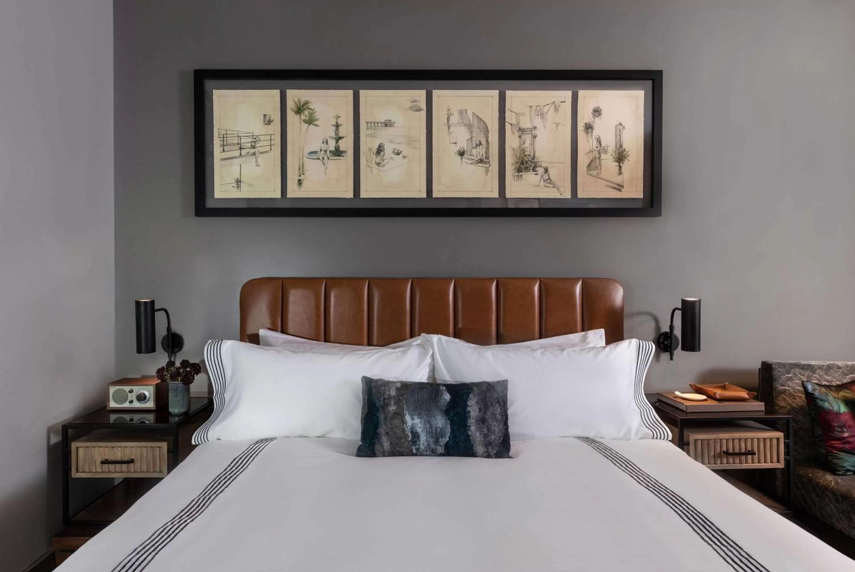 Bedroom, Bed in Thompson Savannah, by Hyatt