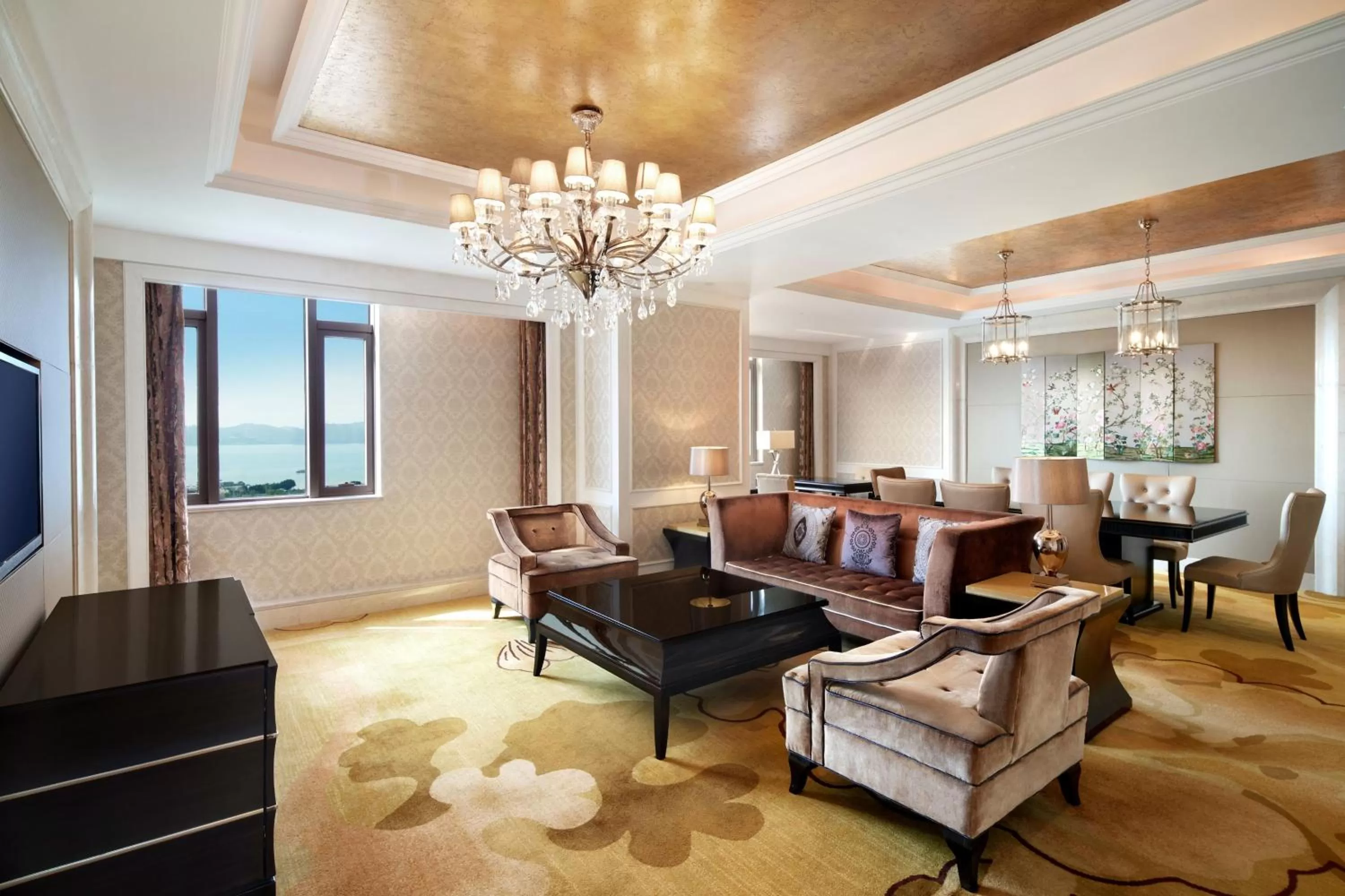 Living room in Sheraton Shantou Hotel